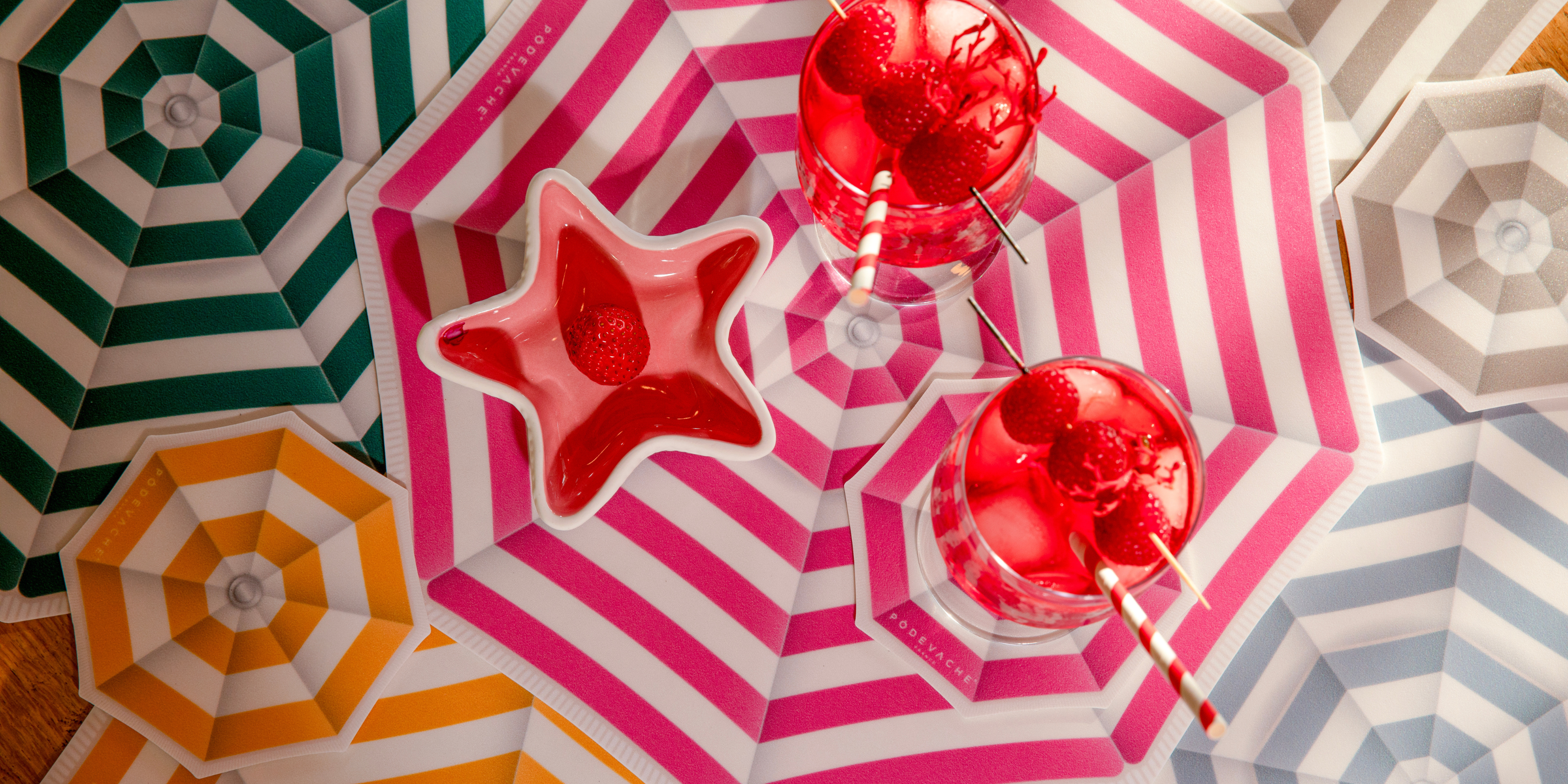 Sets de table vinyle - Parasol