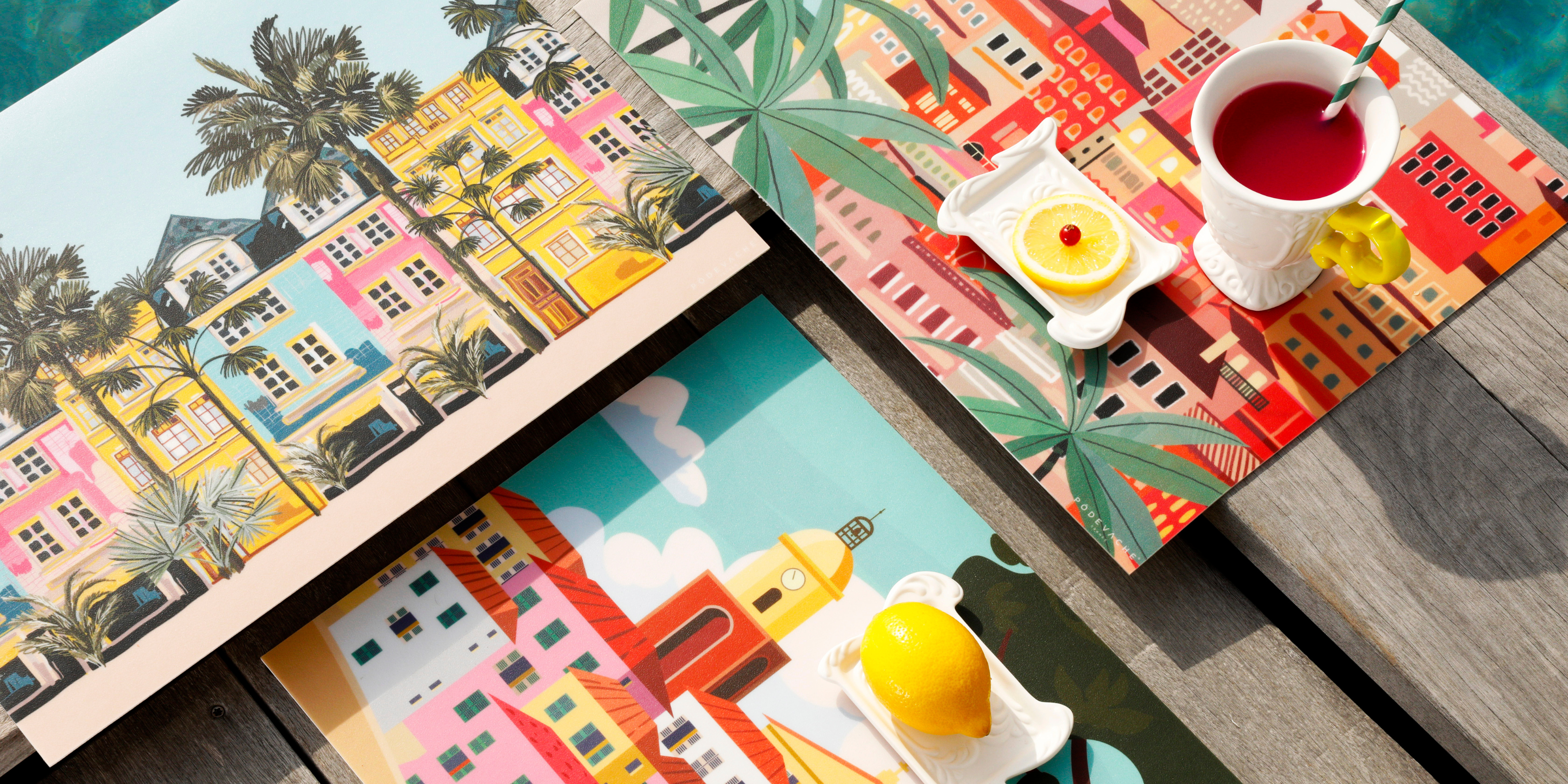 Sets de table vinyle - Maison