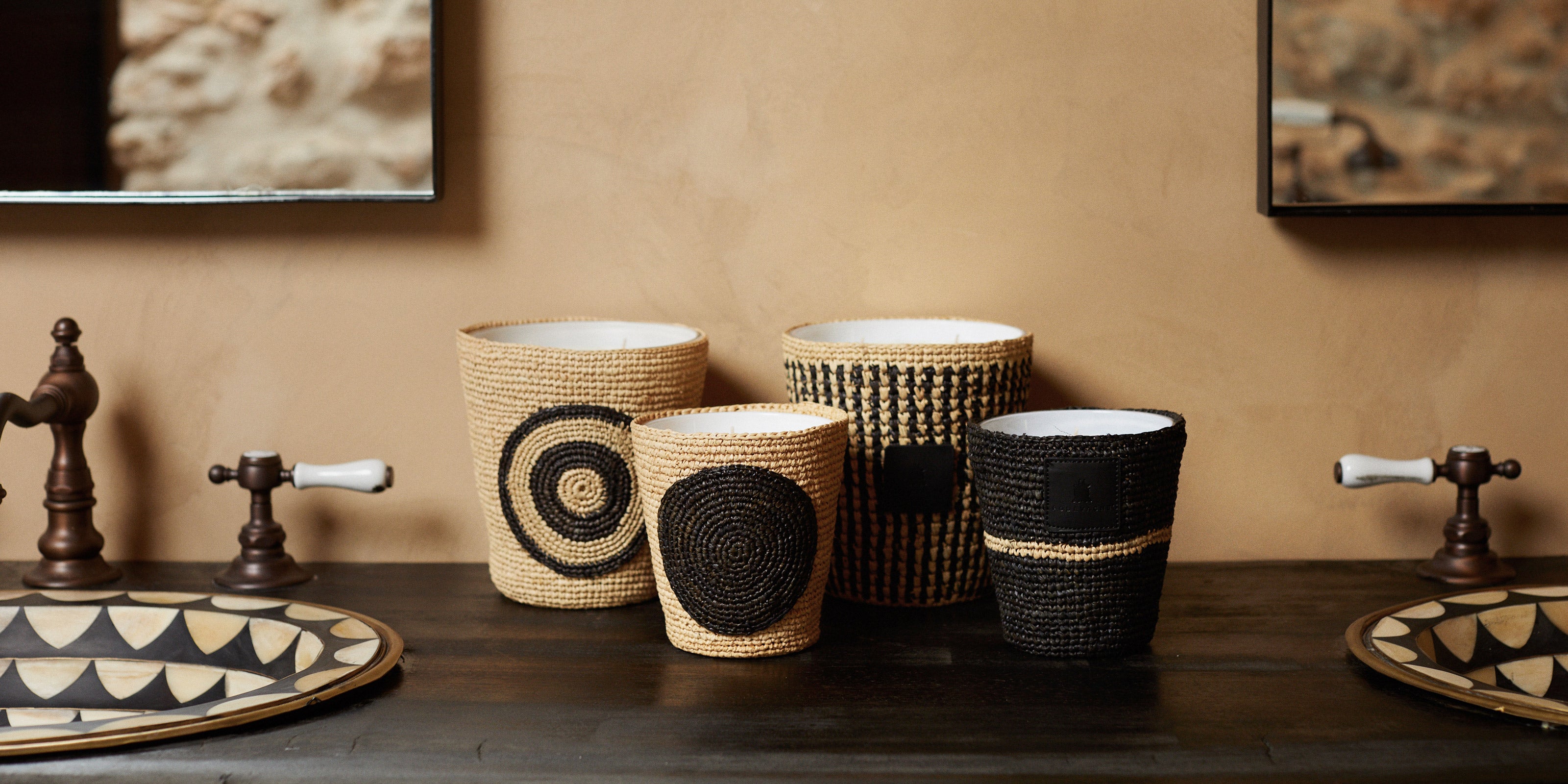 Bougies parfumées Raphia