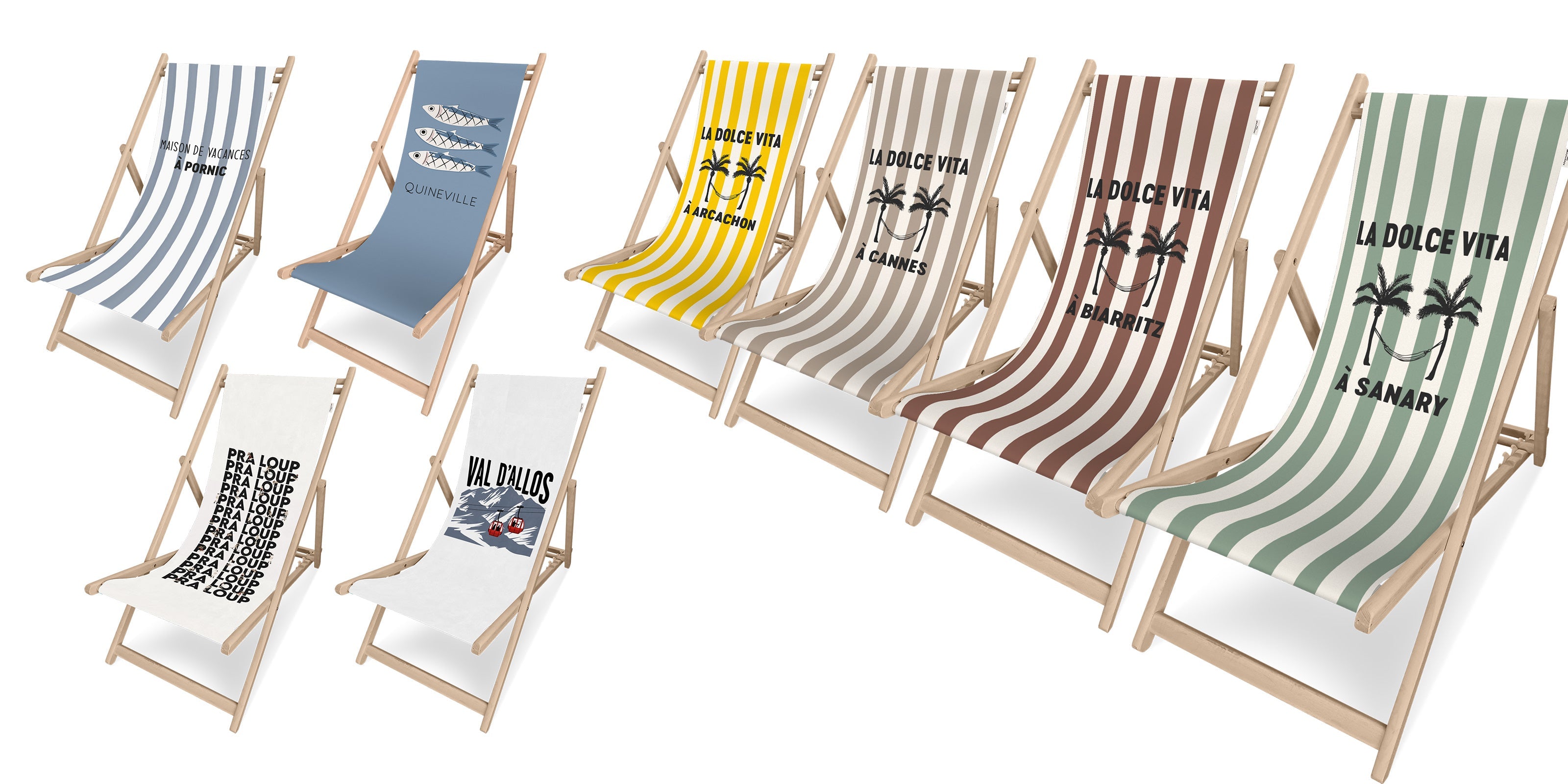 Chiliennes personnalisées