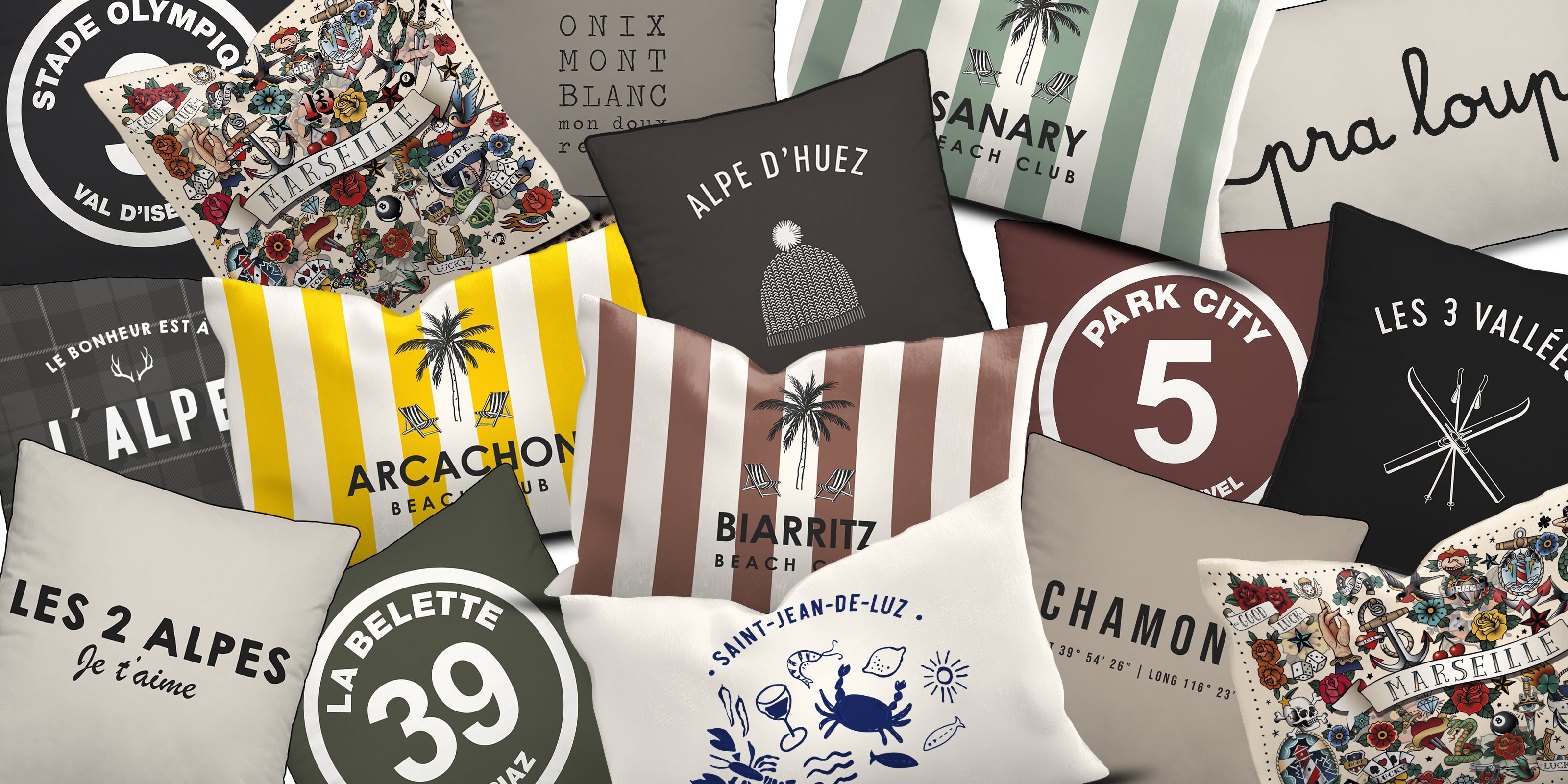 Coussins personnalisés