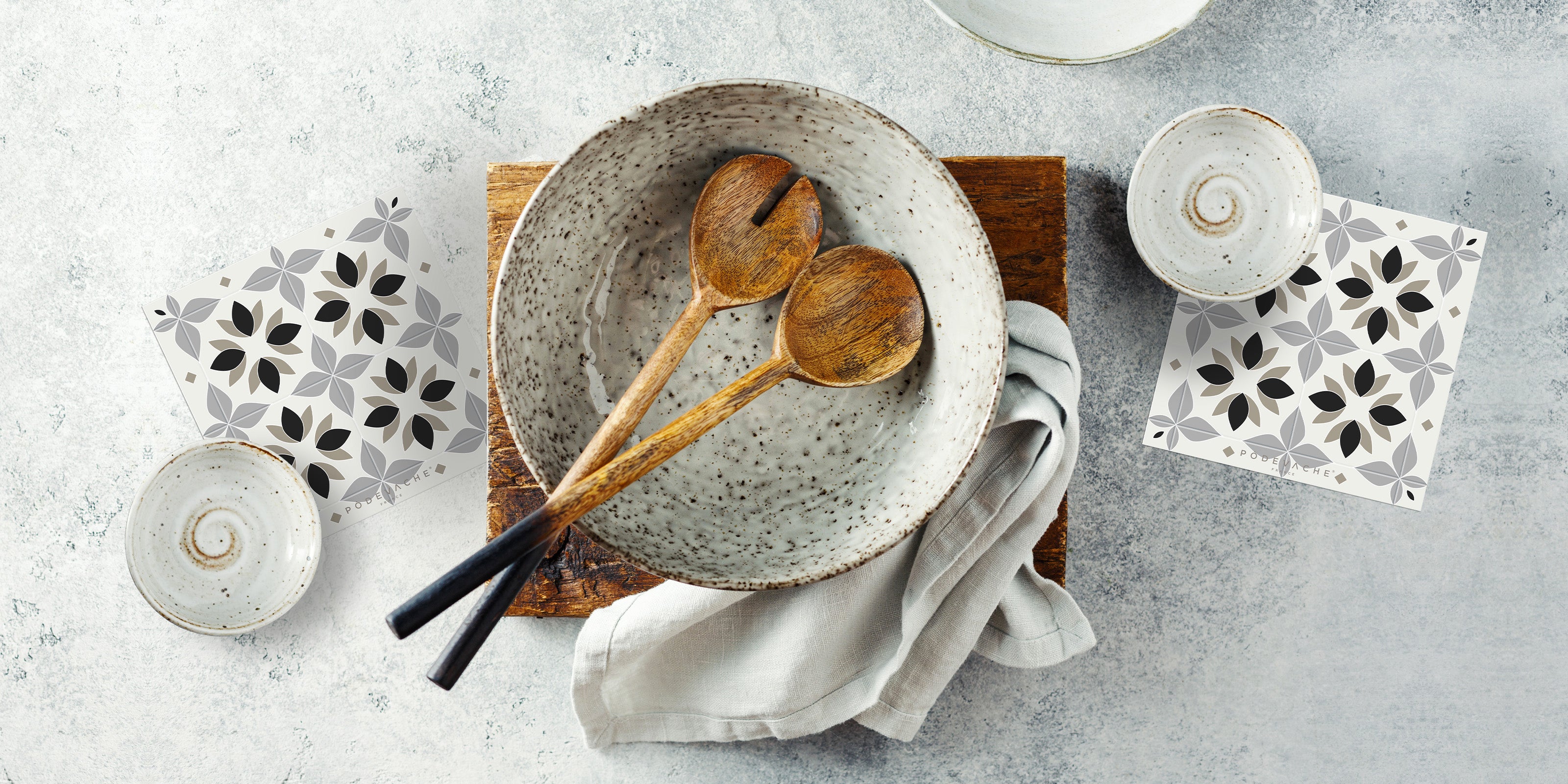 Dessous de verre carreaux de ciment