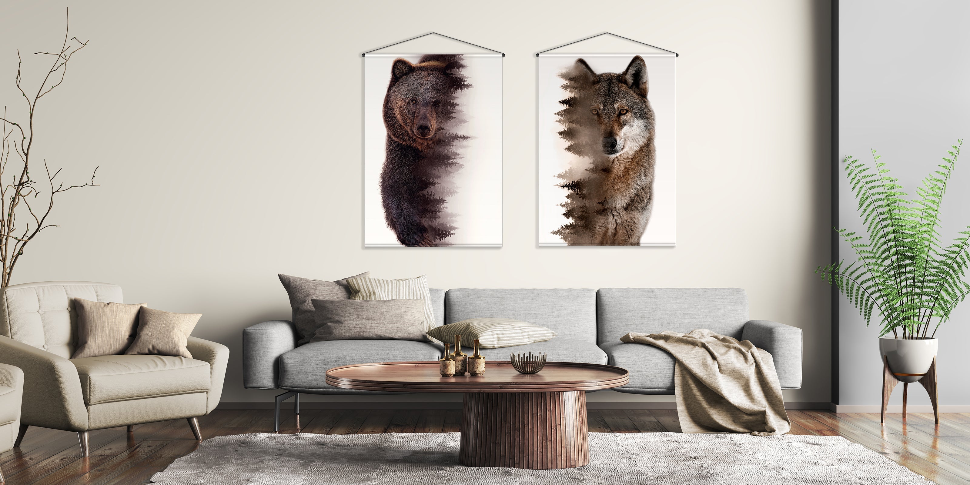 Kakémonos - Collection Montagne