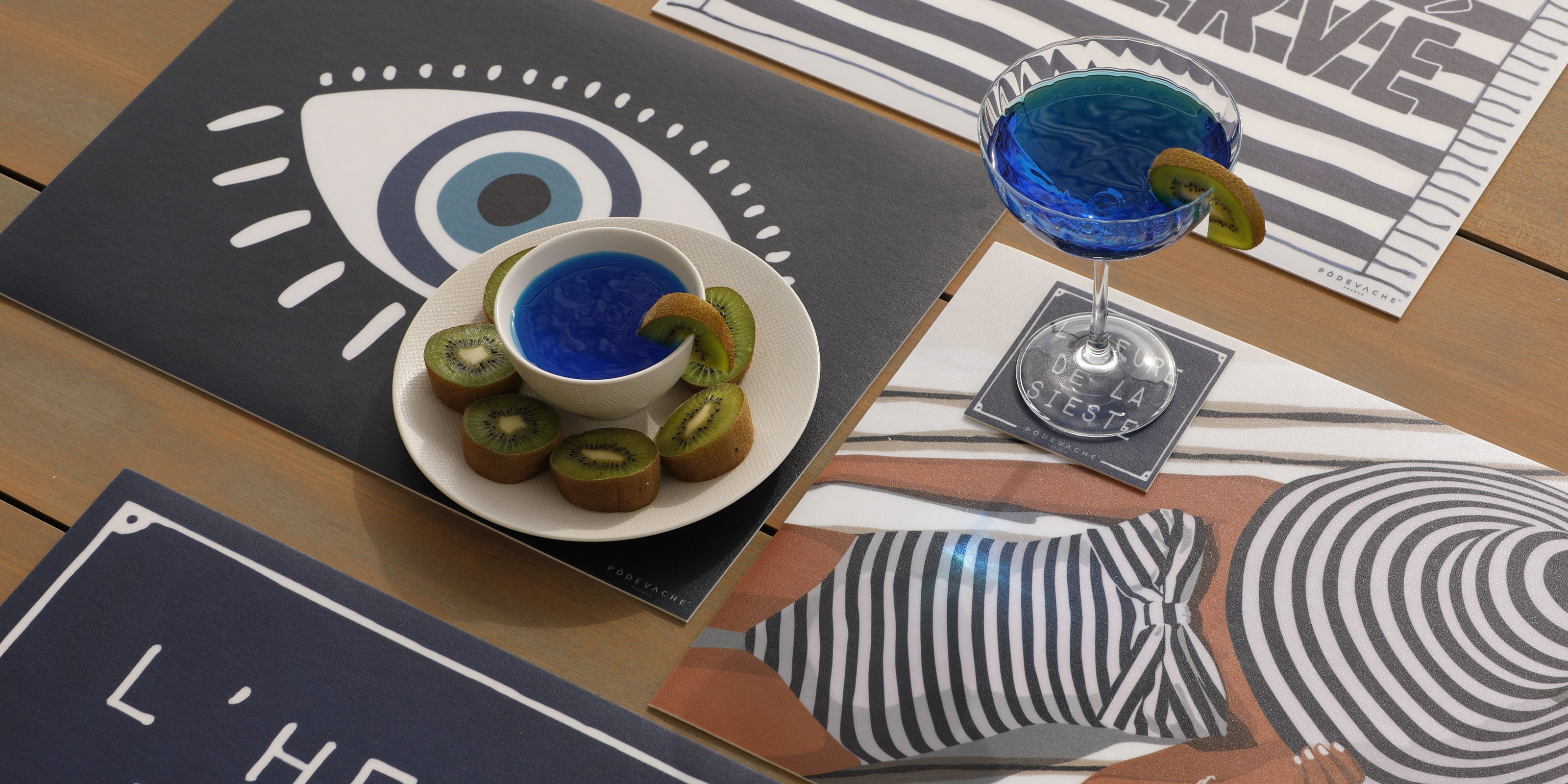 Sets de table bord de mer