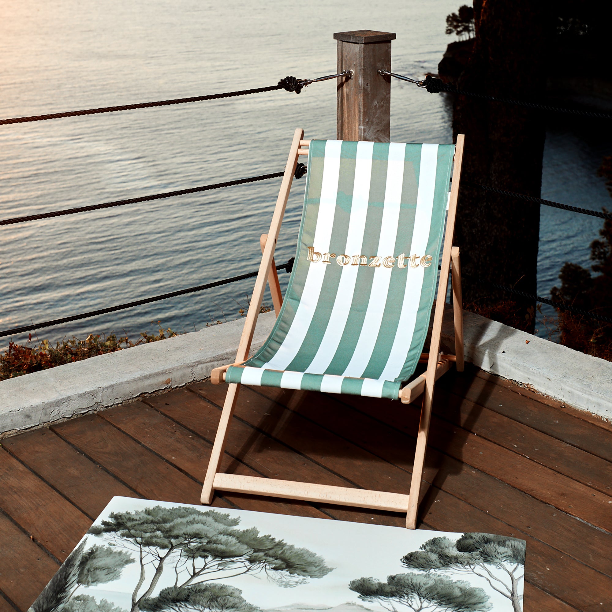 Chilienne brodée Bronzette