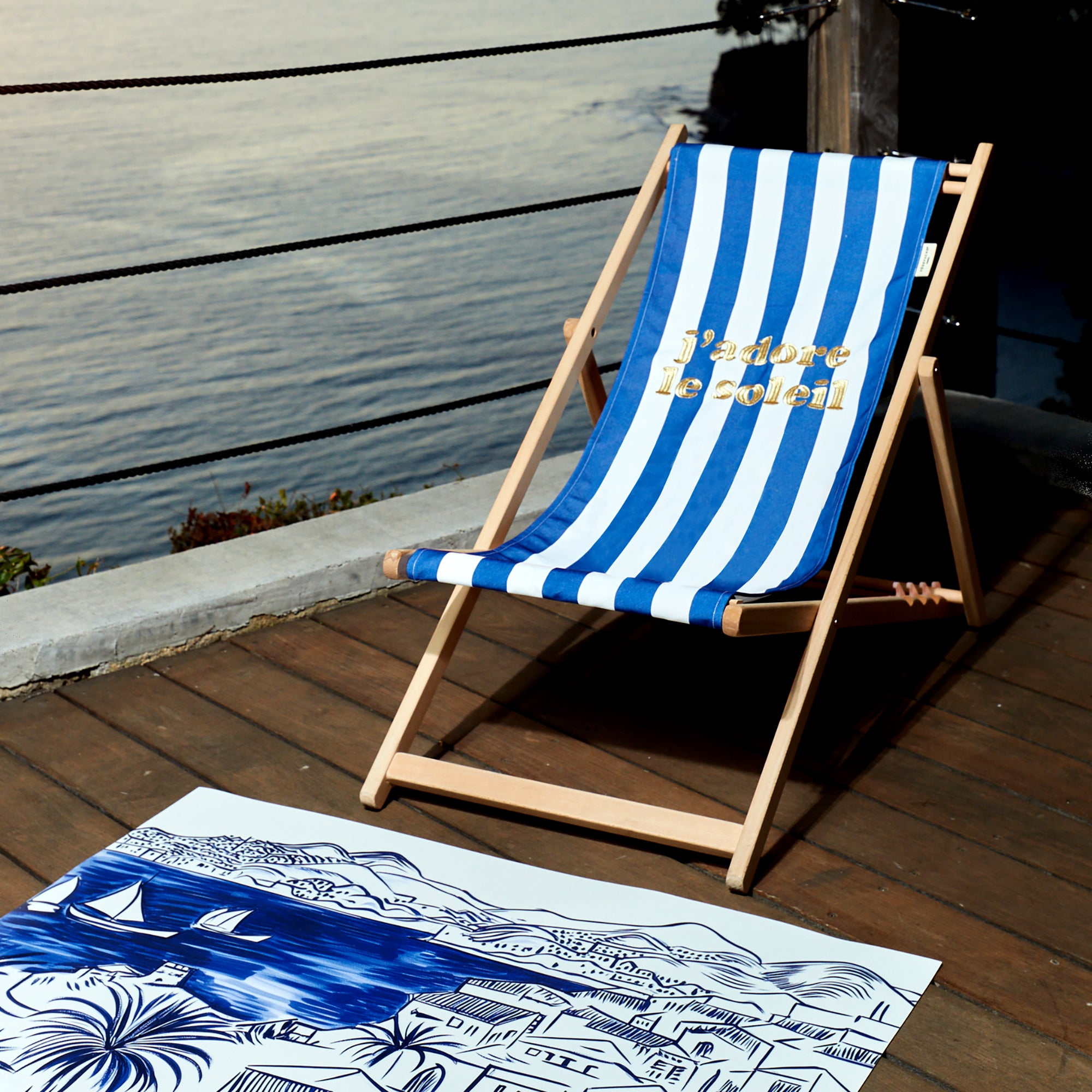 Chilienne brodée J'adore le Soleil