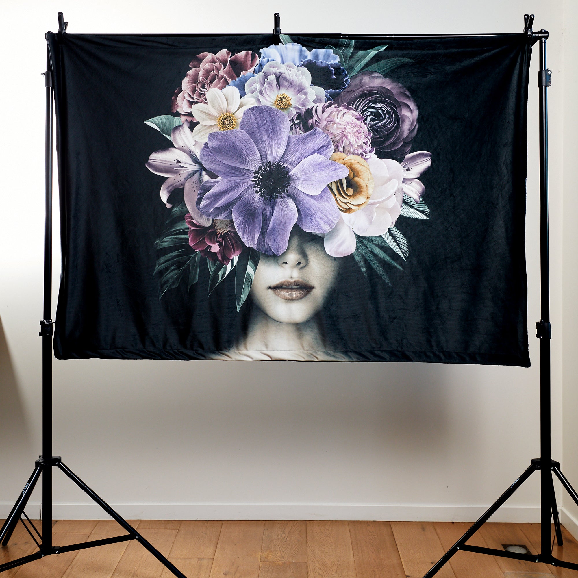 Plaid velours Cosmos