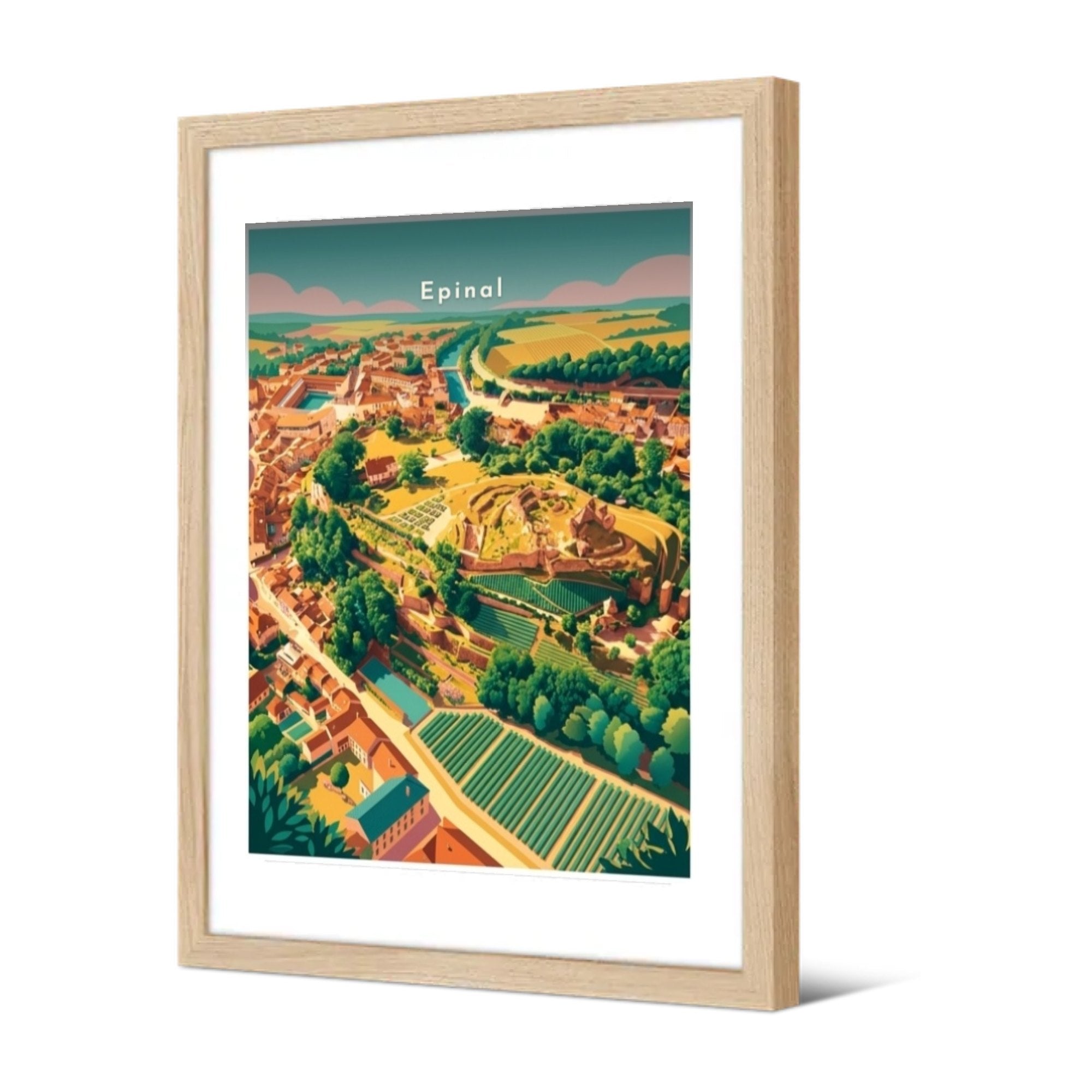 Le Château — Pôdevache, encadrée, vue de trois quarts