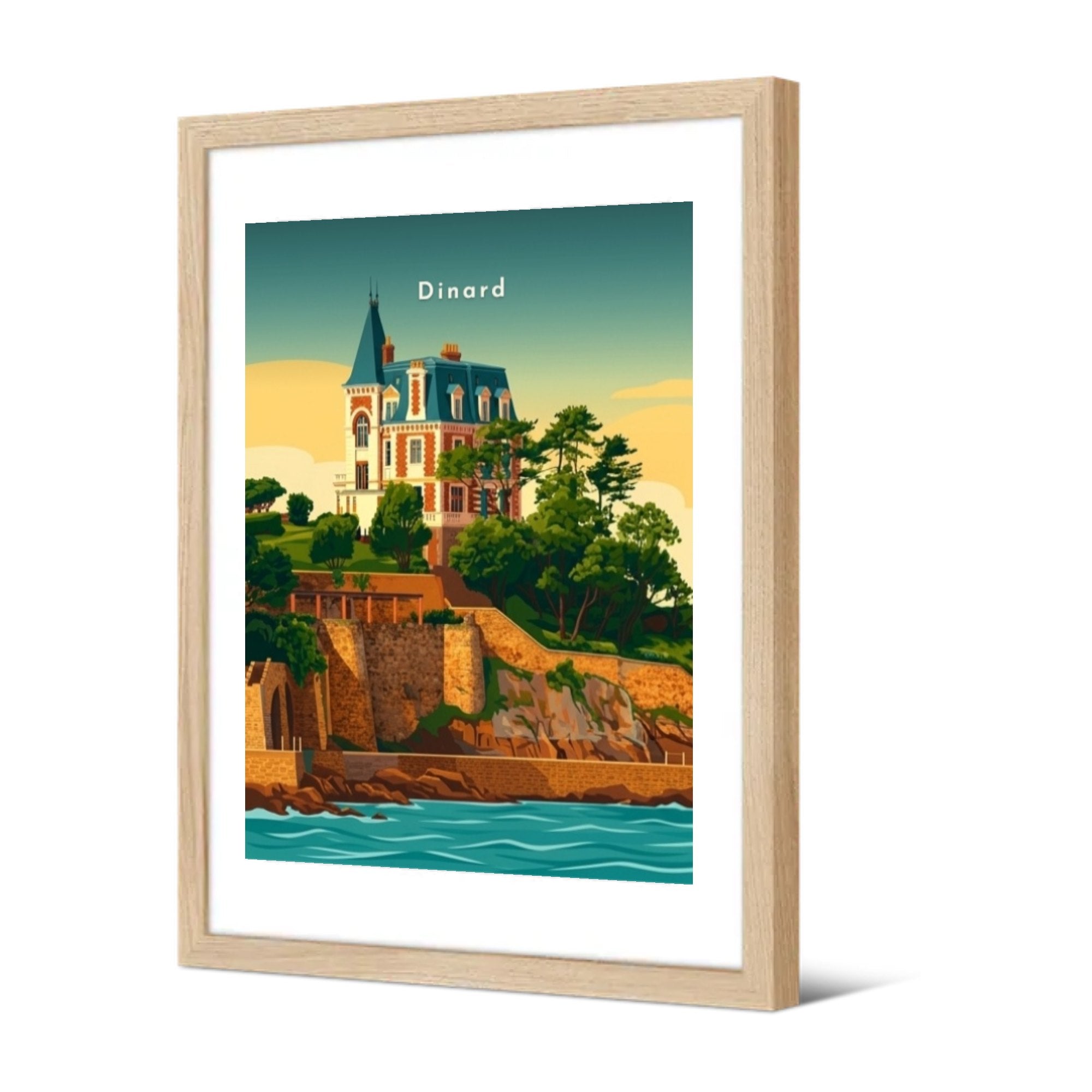 Promenade du Clair de Lune — Pôdevache, encadrée, vue de trois quarts