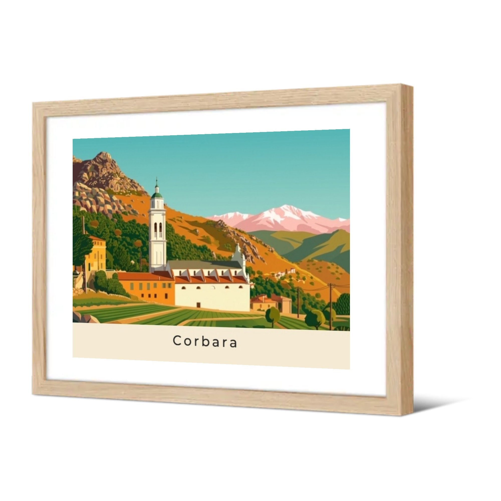 Couvent Saint-Dominique — Pôdevache, encadrée, vue de trois quarts