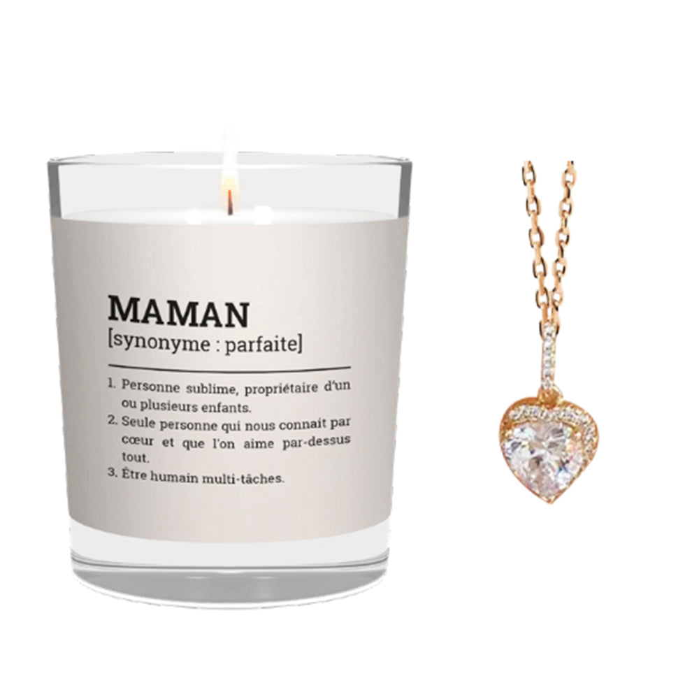 Family Maman jewel candle