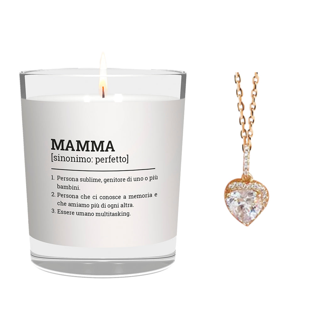 Family Maman jewel candle