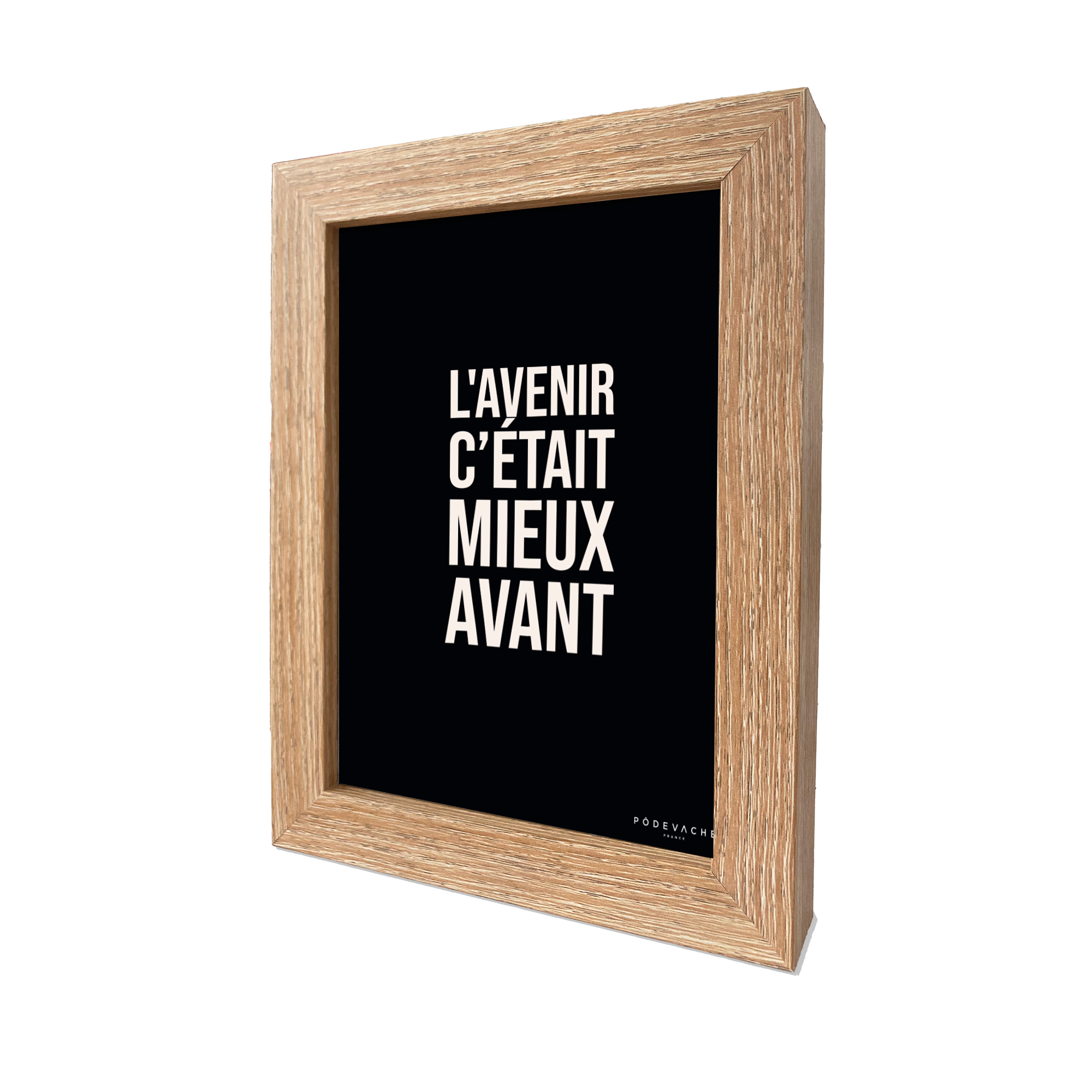 Carte postale message Mieux Avant