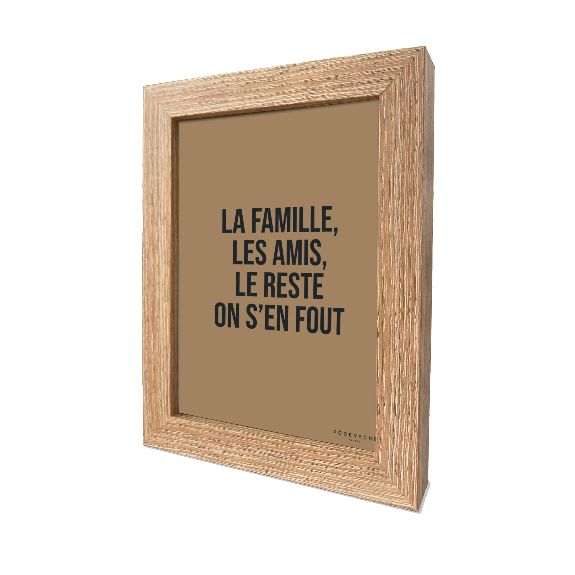 Carte postale message Famille Amis