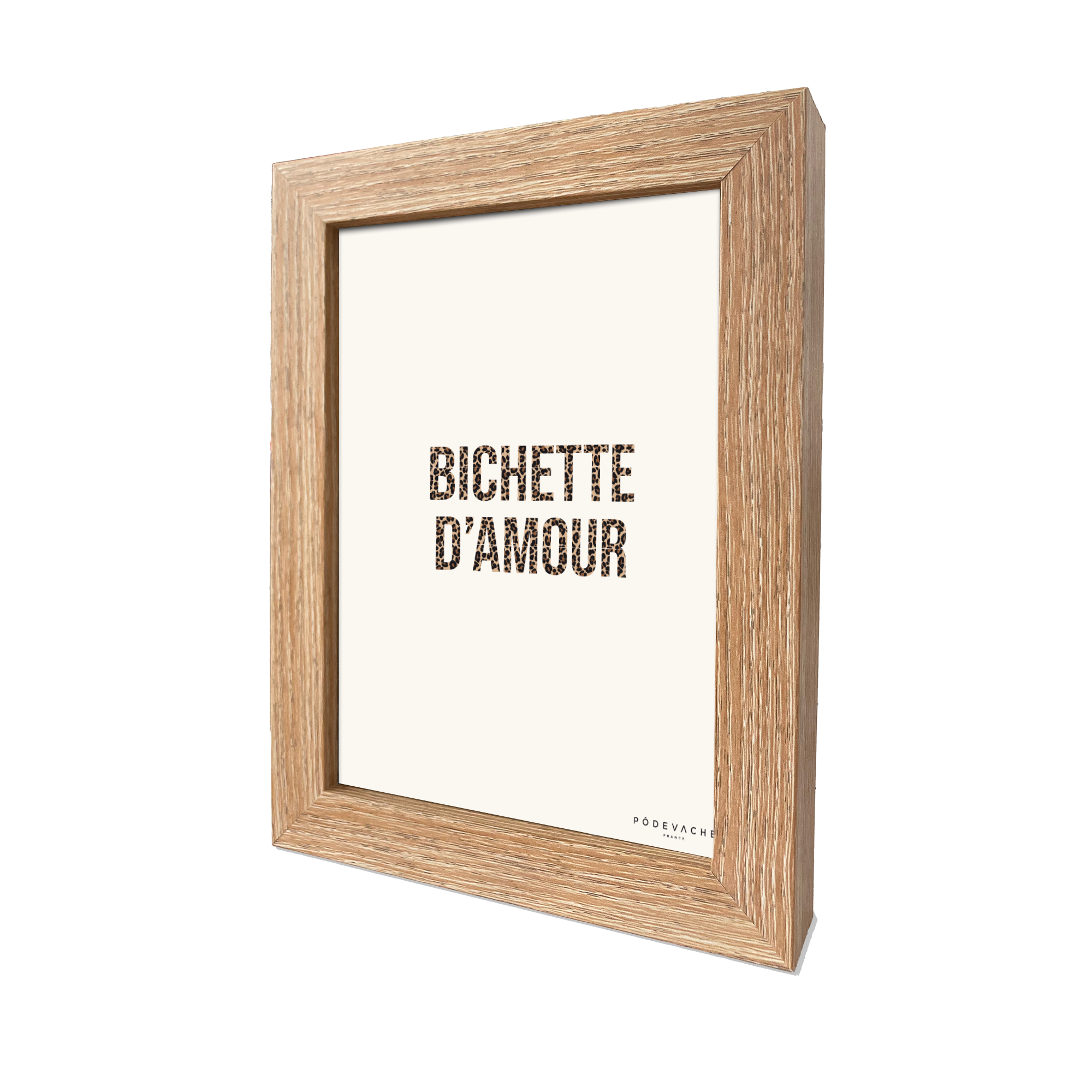 Carte postale message Bichette