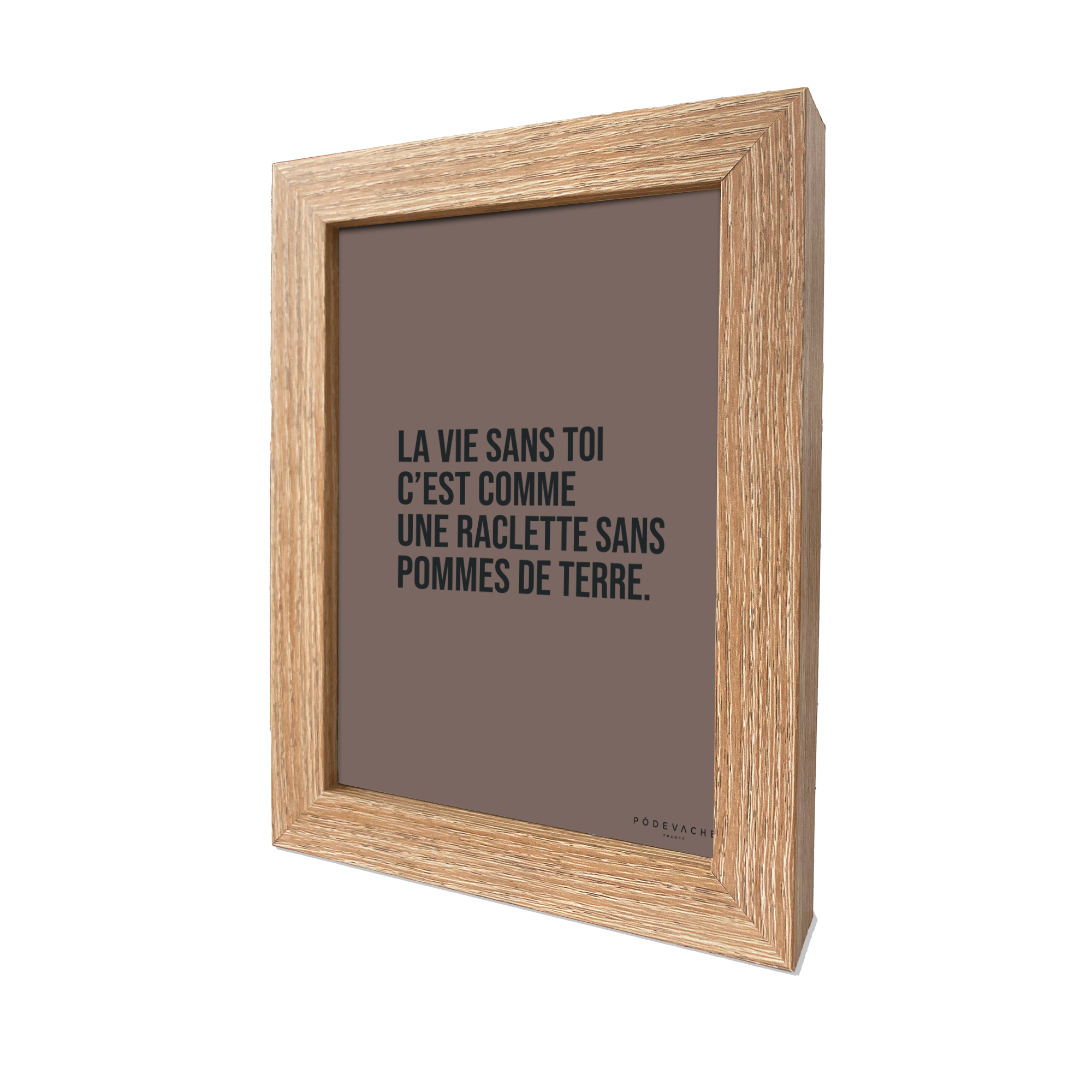 Carte postale message Raclette