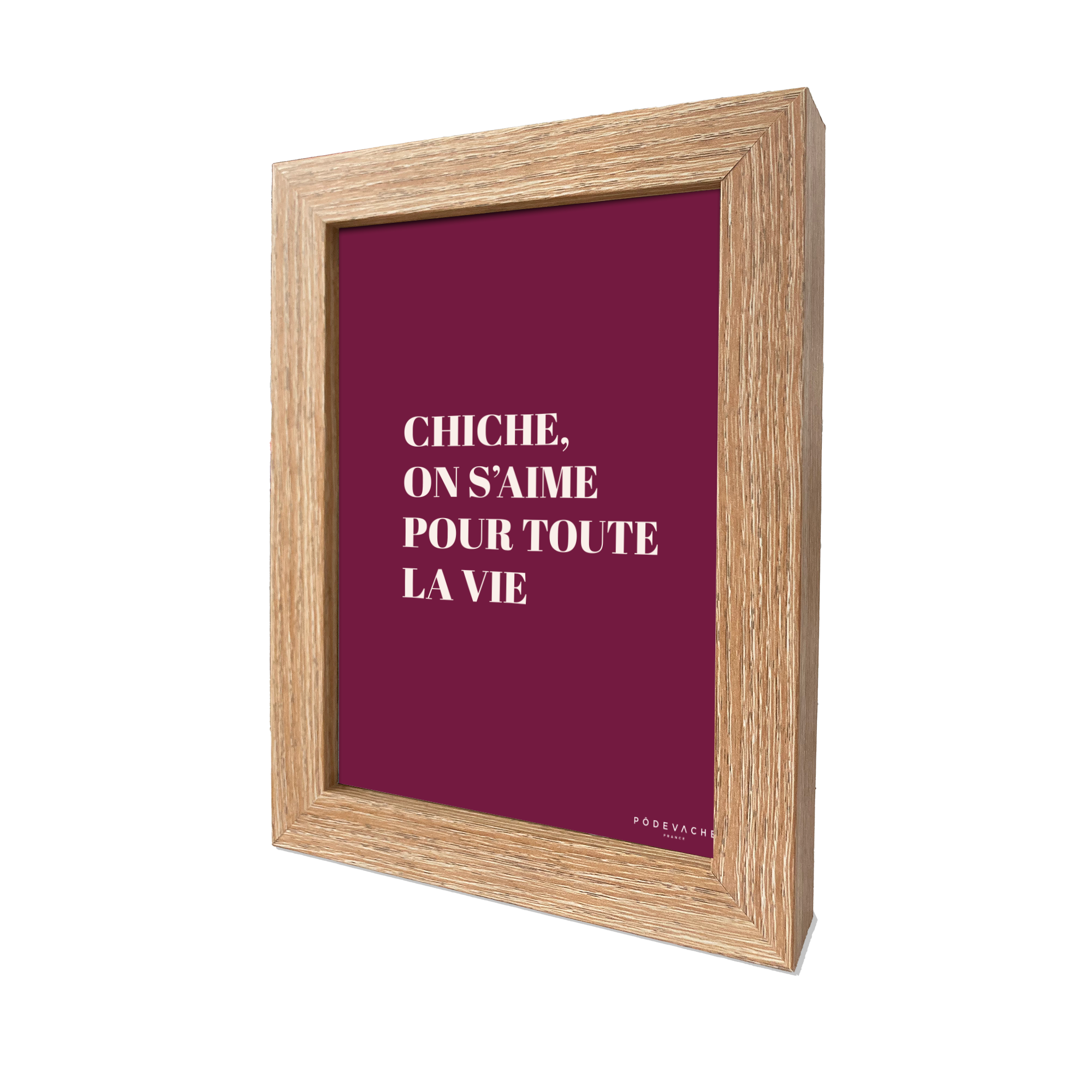 Carte postale message Chiche