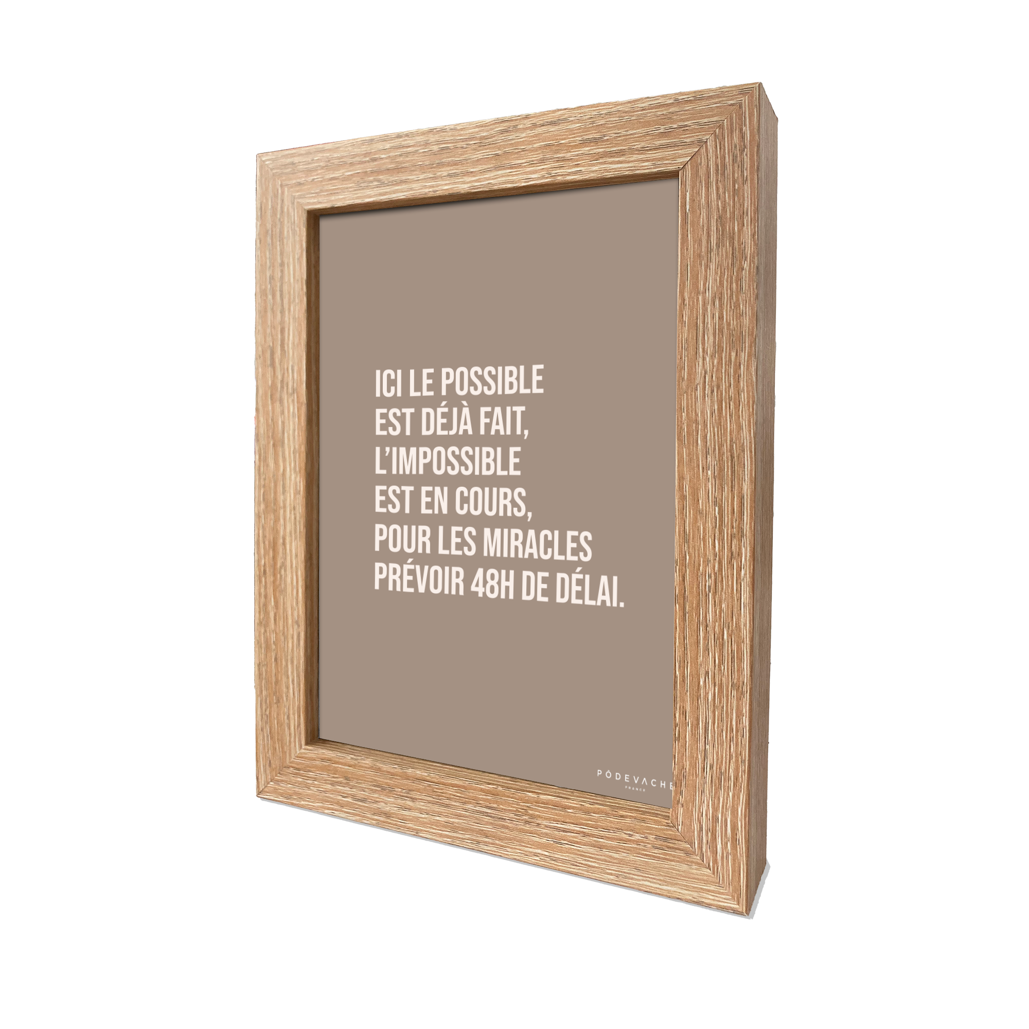 Carte postale message Miracles