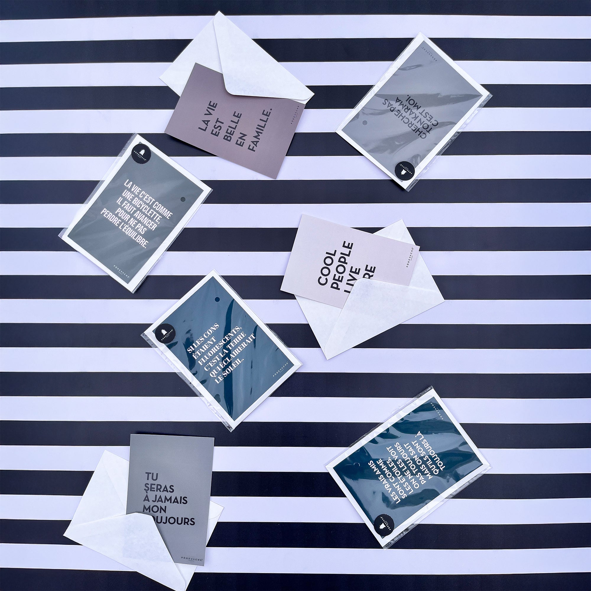 Carte postale message Toujours