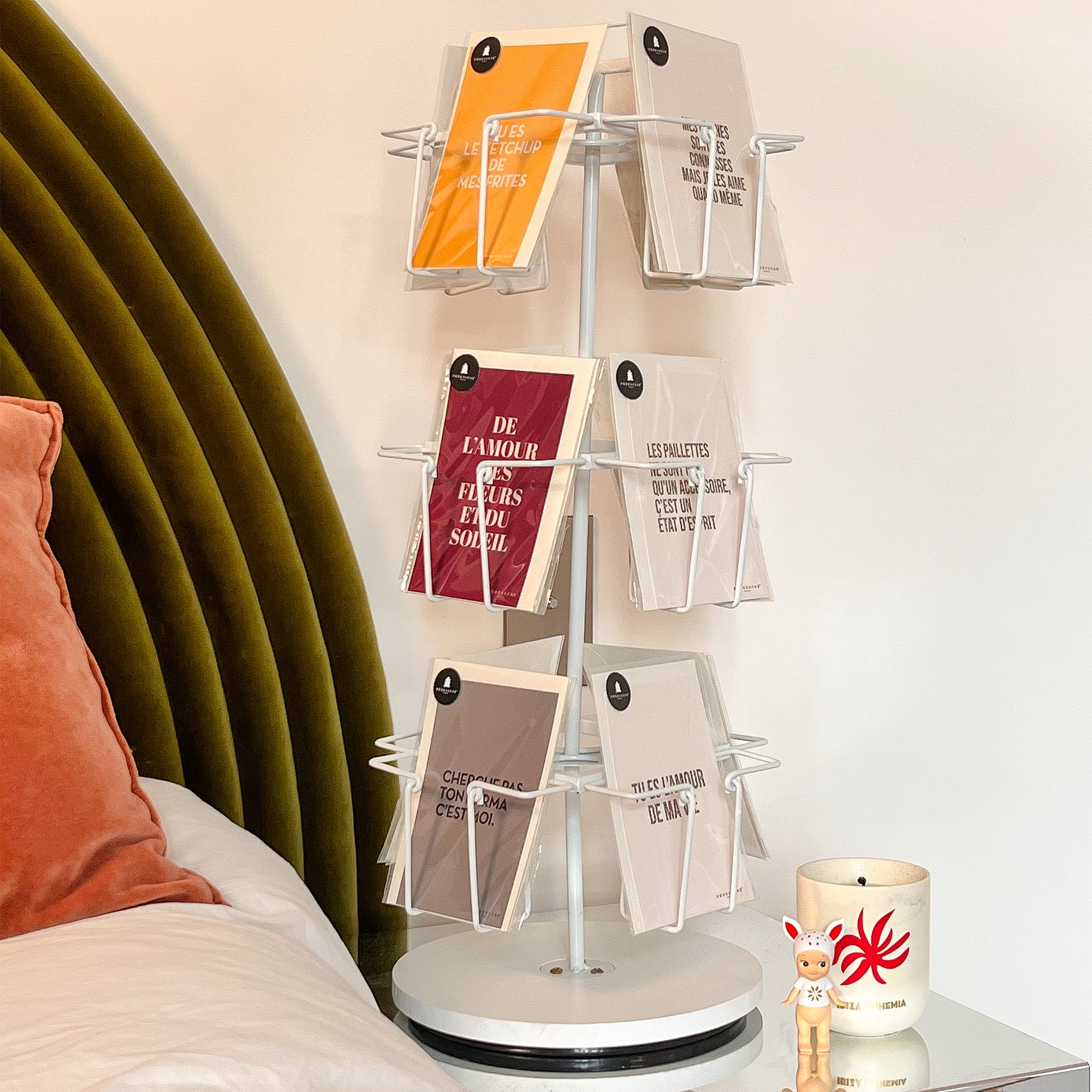 Carte postale message Copine