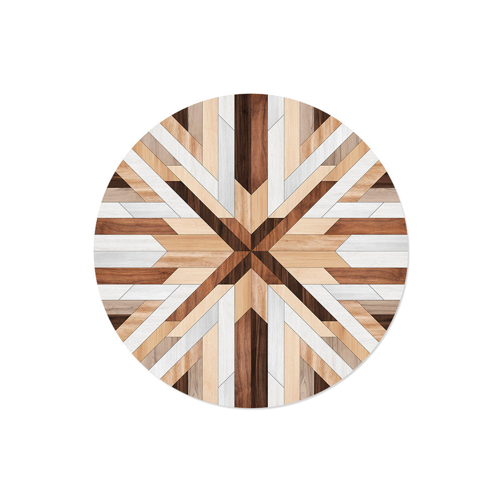 Lot de 6 dessous de verre vinyle Hoonah