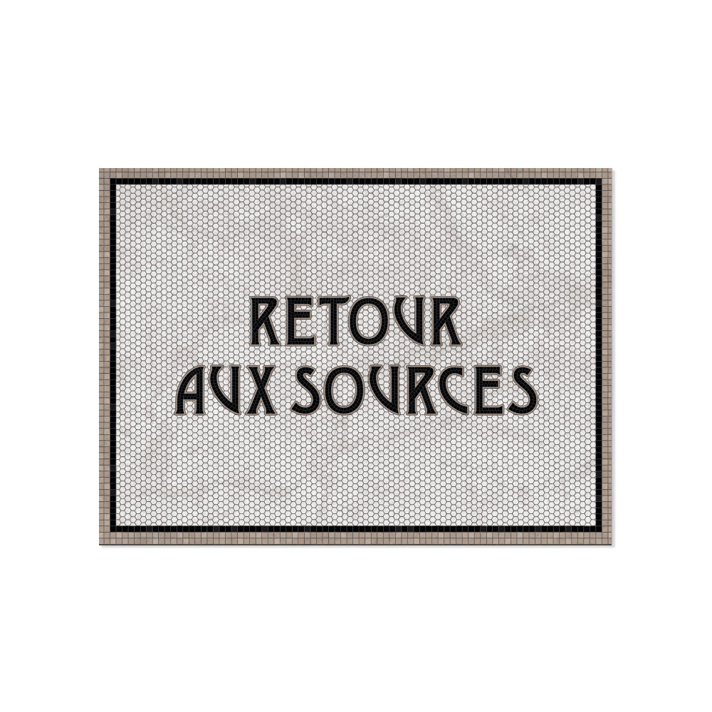 Gray Classic personalized vinyl placemat