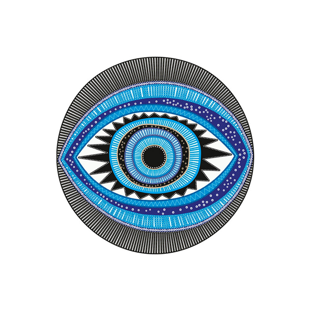 Lot de 6 dessous de verre vinyle Aliaga