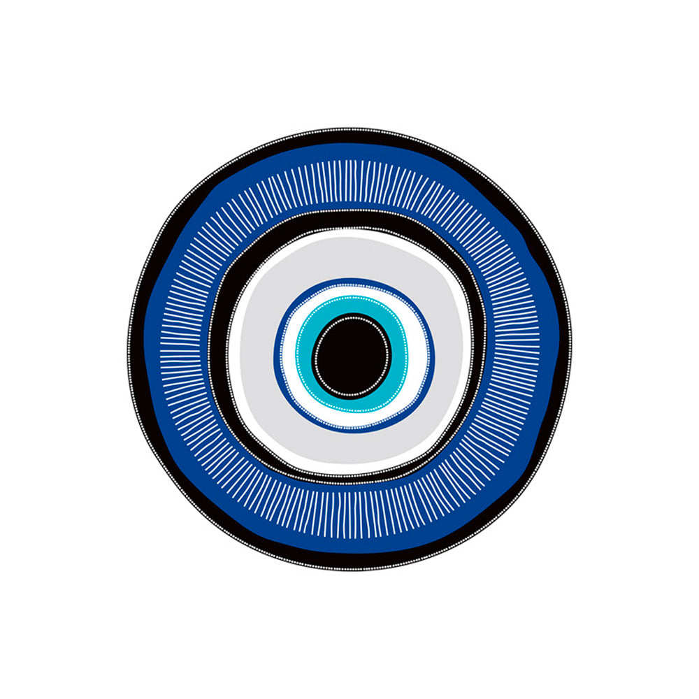 Lot de 6 dessous de verre vinyle Urla