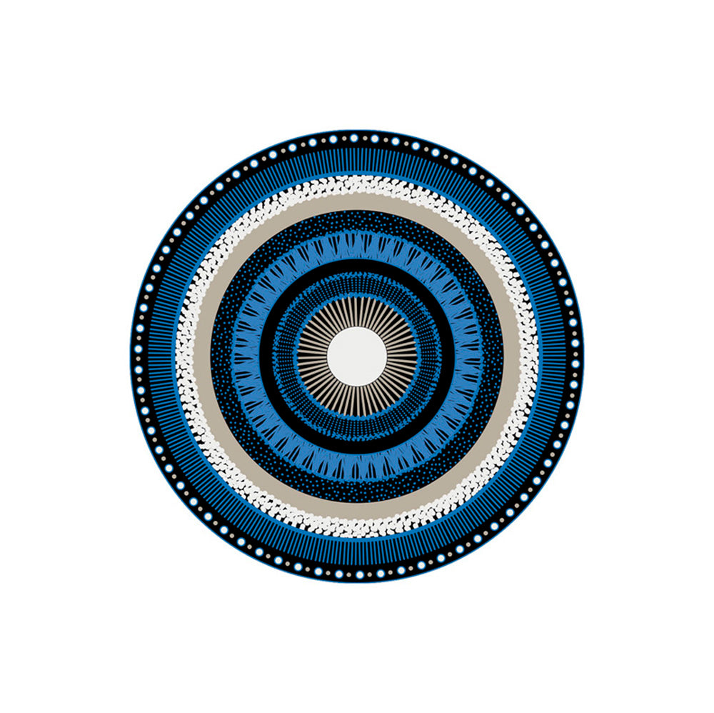 Lot de 6 dessous de verre vinyle Dalitos