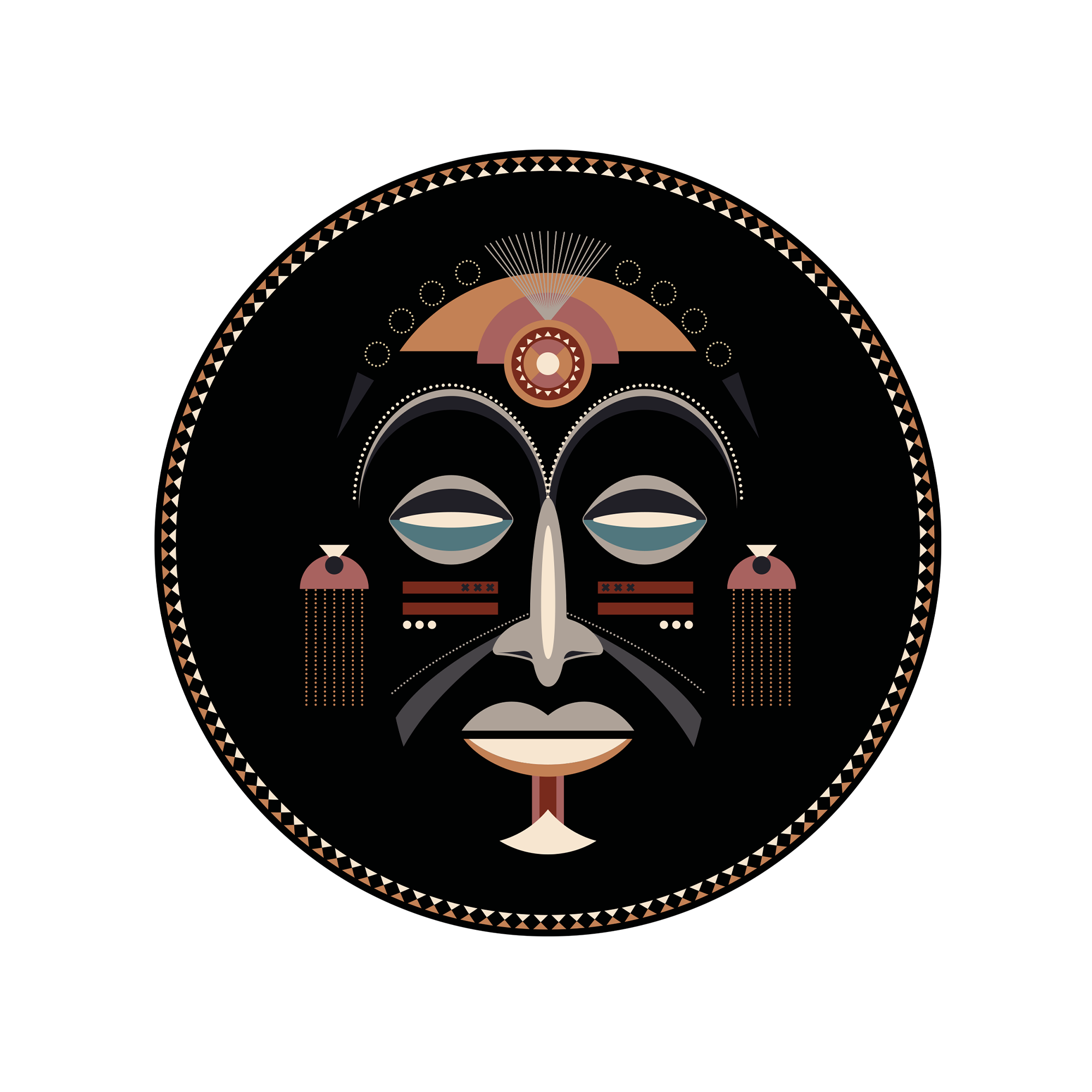 Set de table vinyle Baka