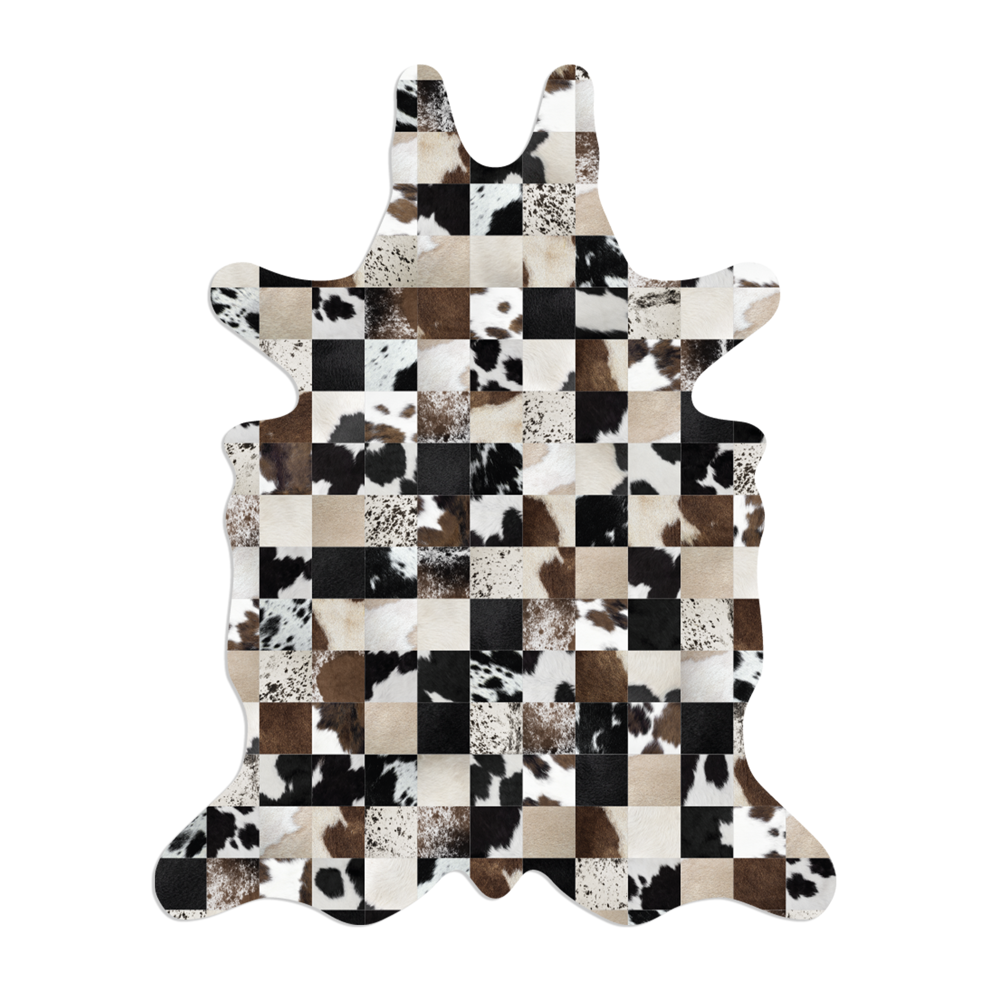 Tapis velours Mix Peau de Vache