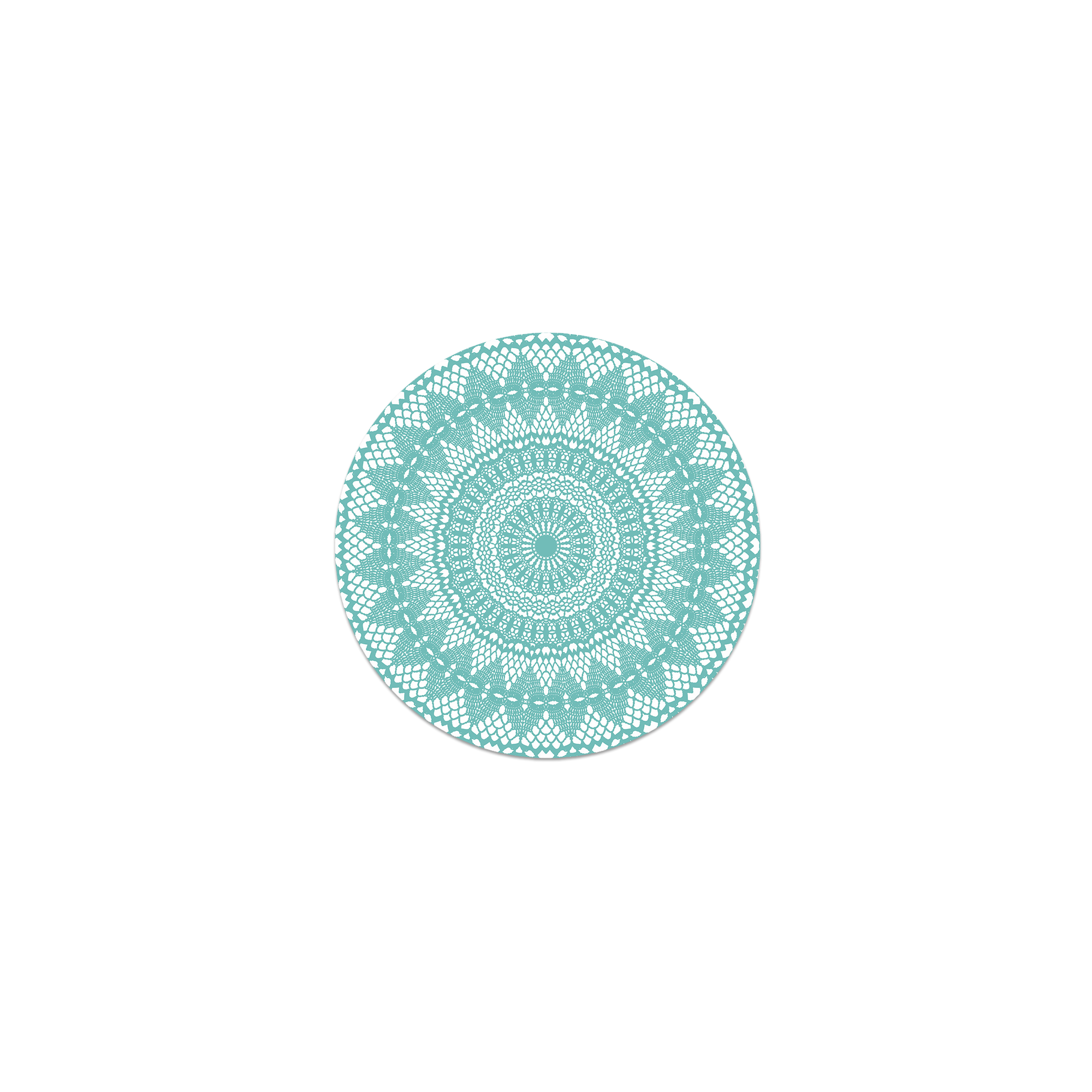 Lot De 6 Dessous De Verre Vinyle Flane