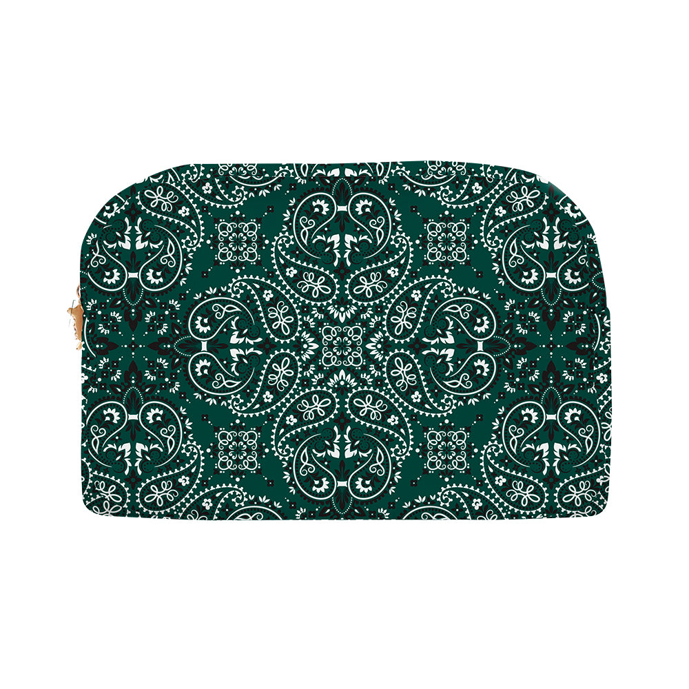 Pochette velours Gangster Vert