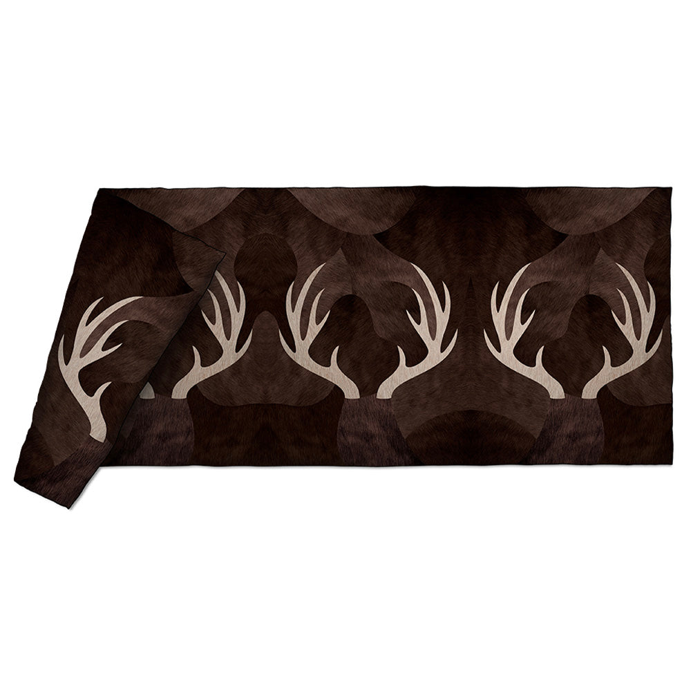 Édredon velours Cornes de Cerf