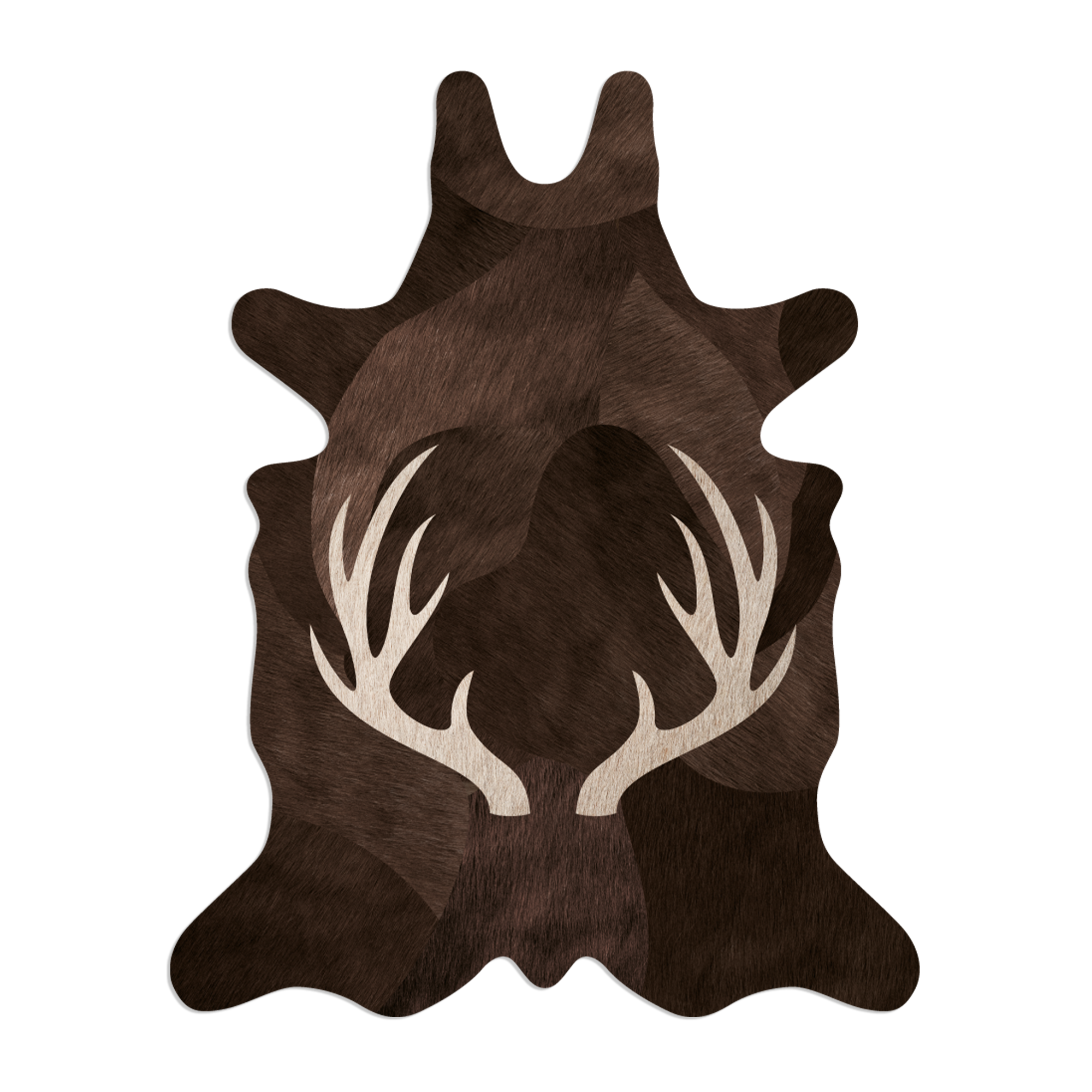 Tapis velours Cornes de Cerf