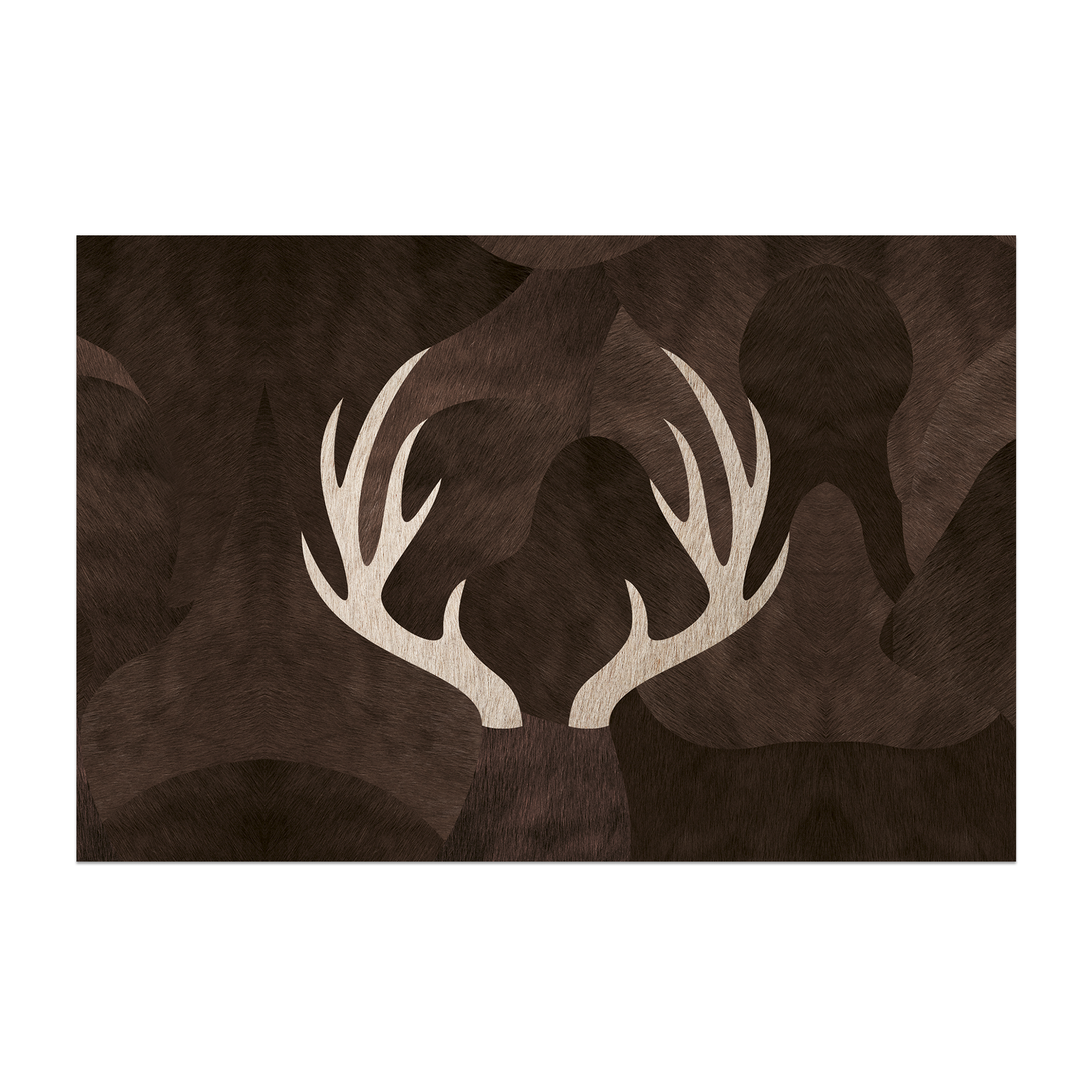 Tapis velours Cornes de Cerf
