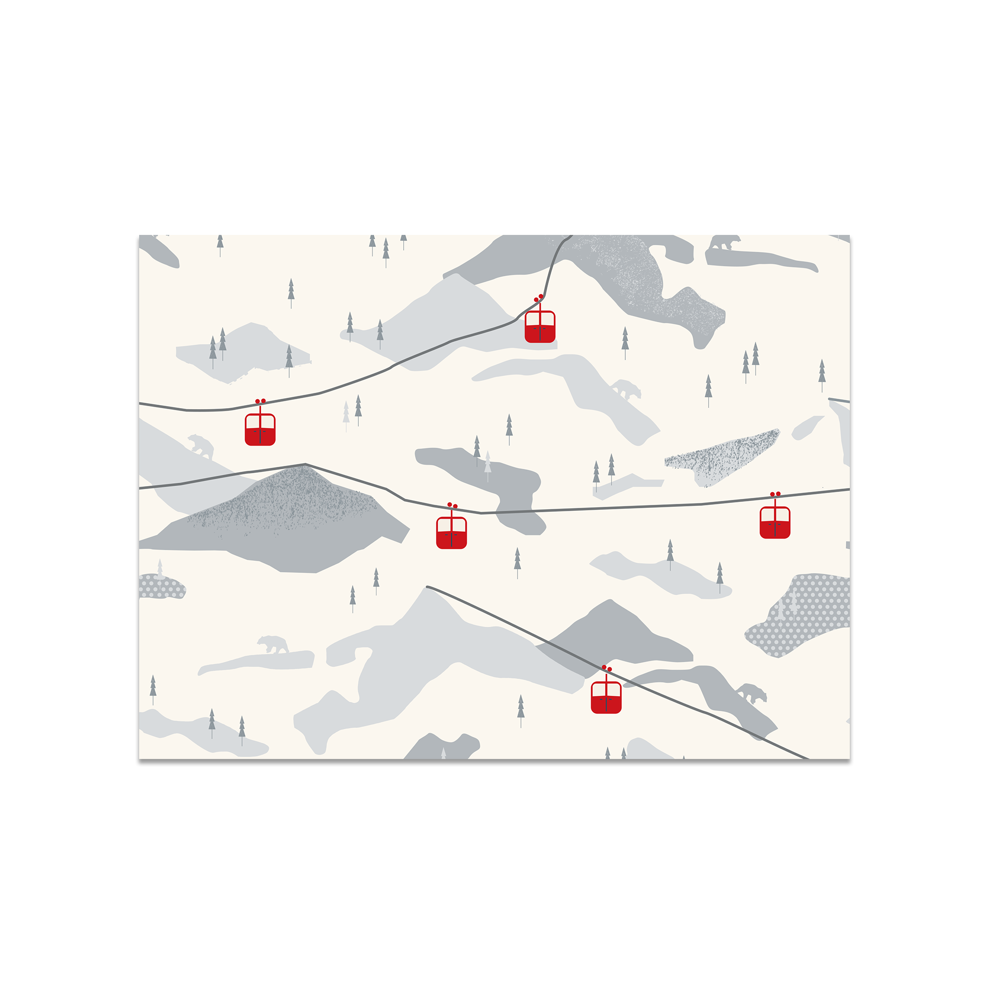 Set de table vinyle Diablerets