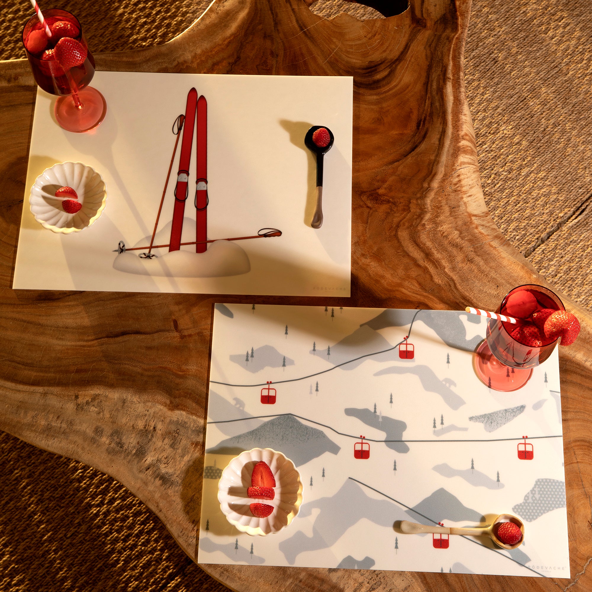 Set de table vinyle Diablerets