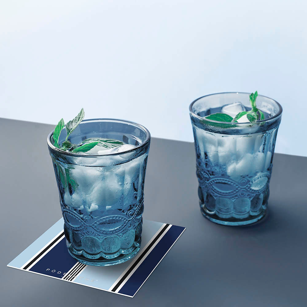 Lot de 6 dessous de verre vinyle Alia