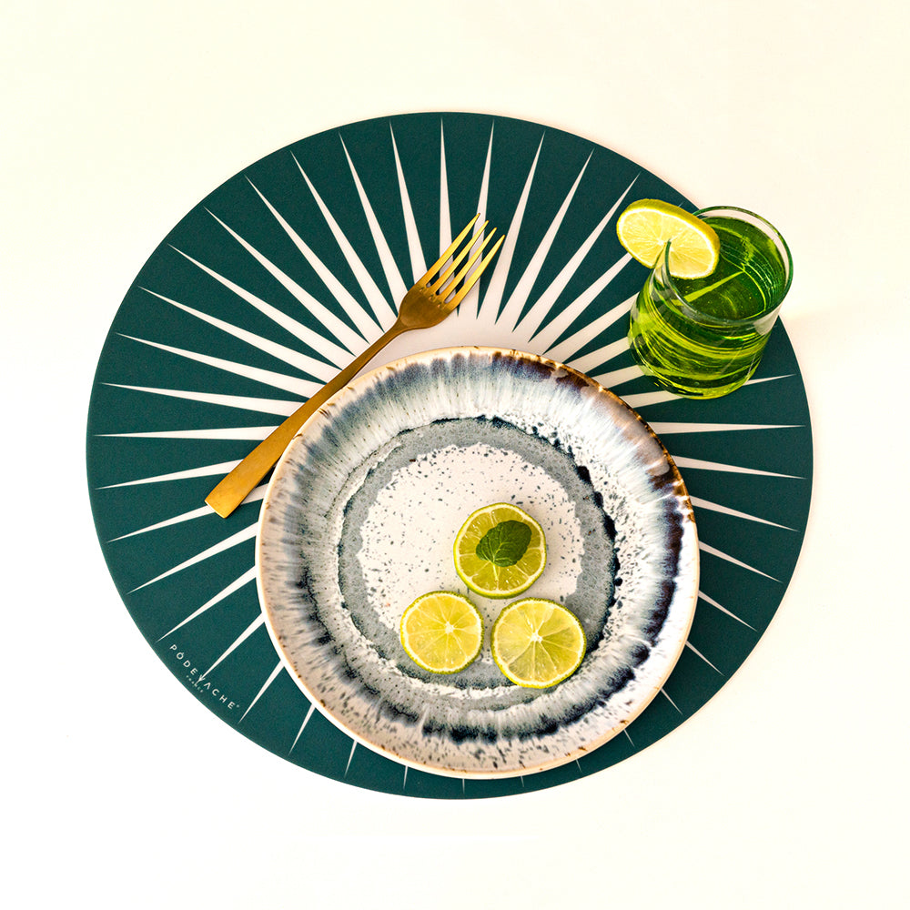 Vinyl placemat Myko Yellow