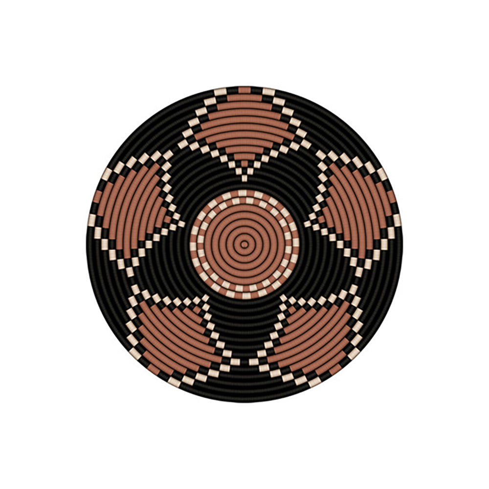 Lot de 6 dessous de verre vinyle Rima