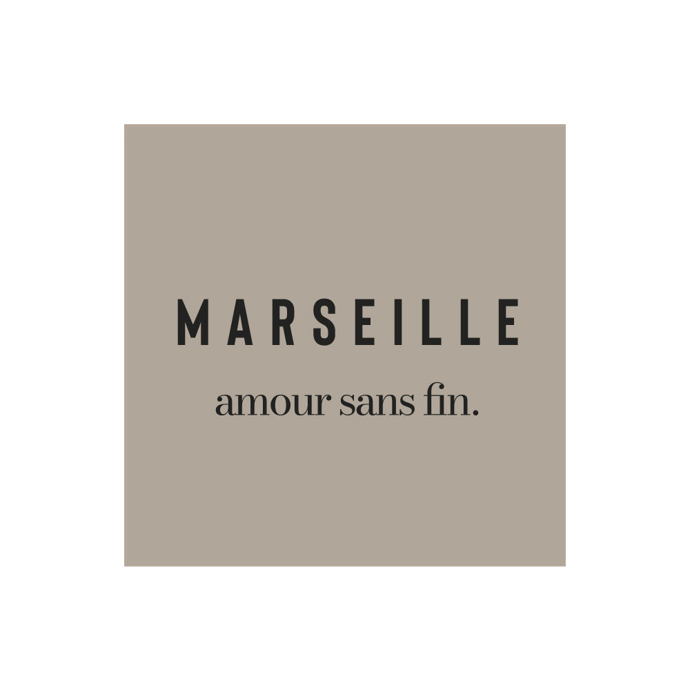 Set of 6 personalized vinyl coasters Rima Taupe