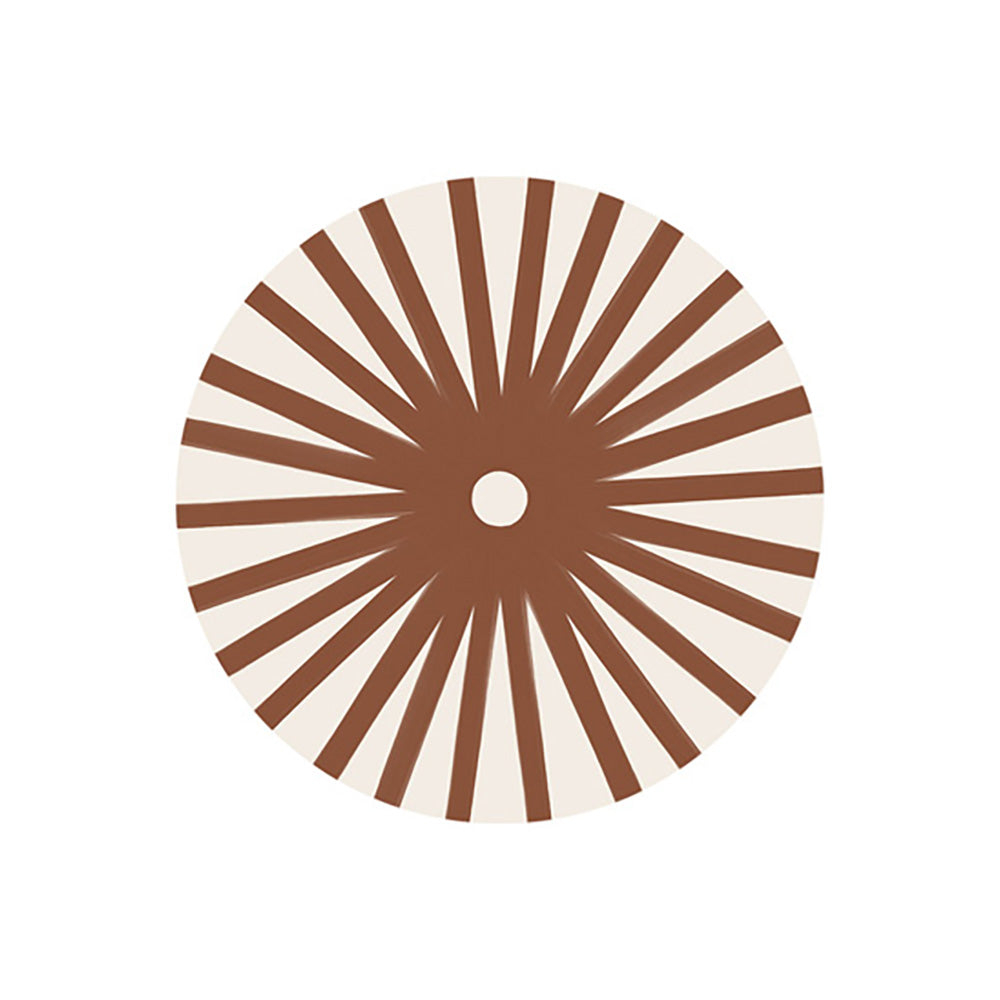 Lot de 6 dessous de verre vinyle Jaru