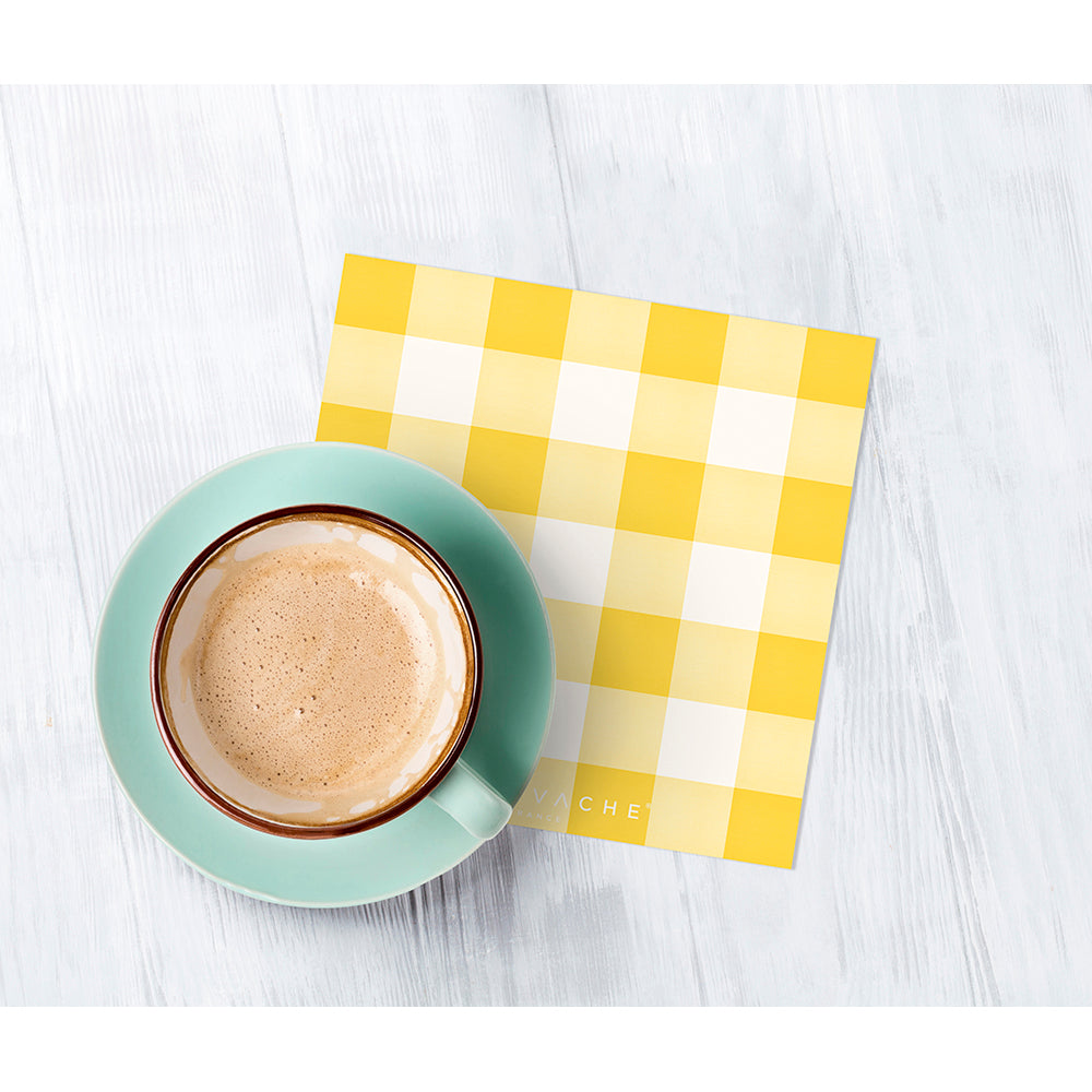 Set of 6 Ambato vinyl coasters