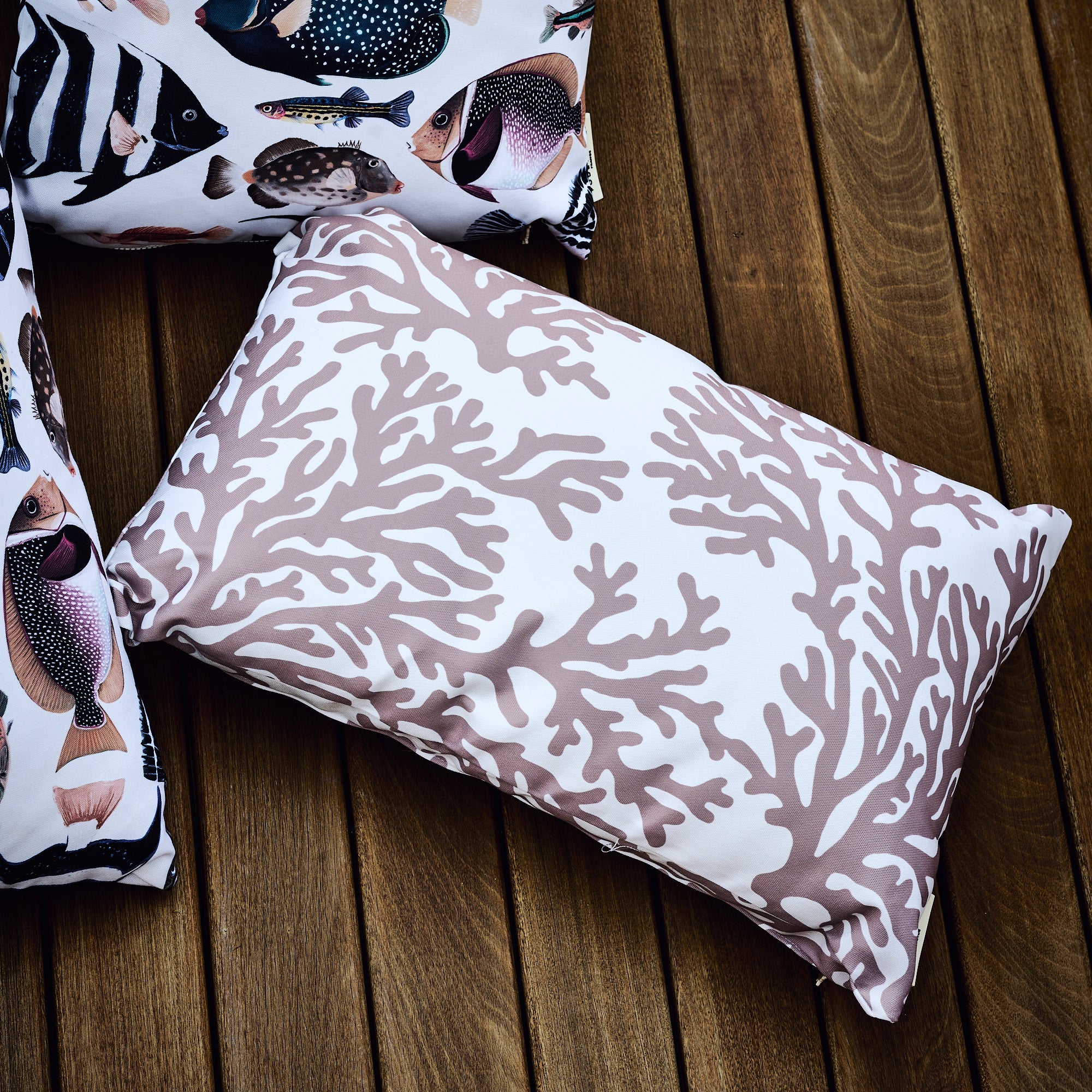 Coussin extérieur Kanali Beige