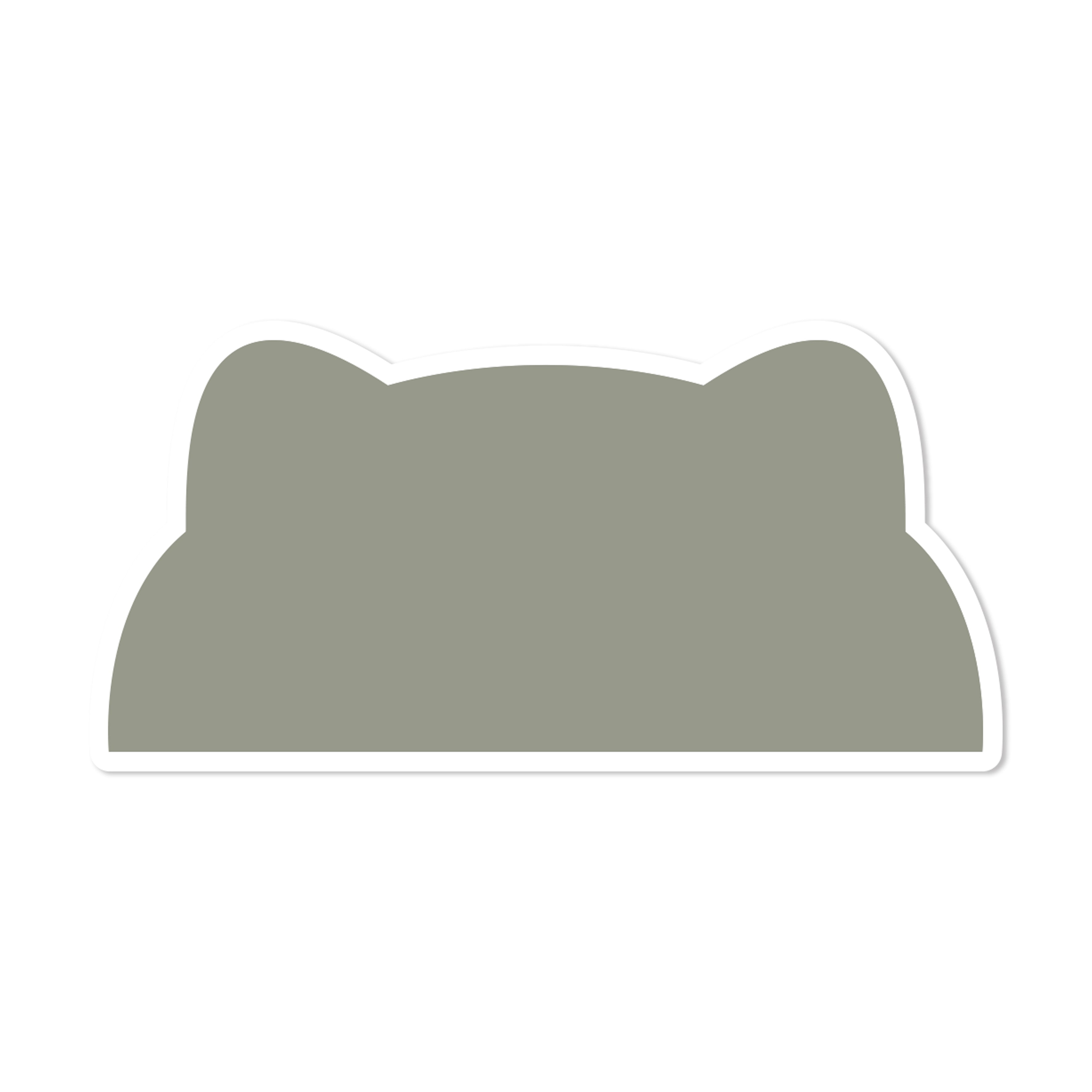 Alfombrilla vinílica para cuencos de gatos