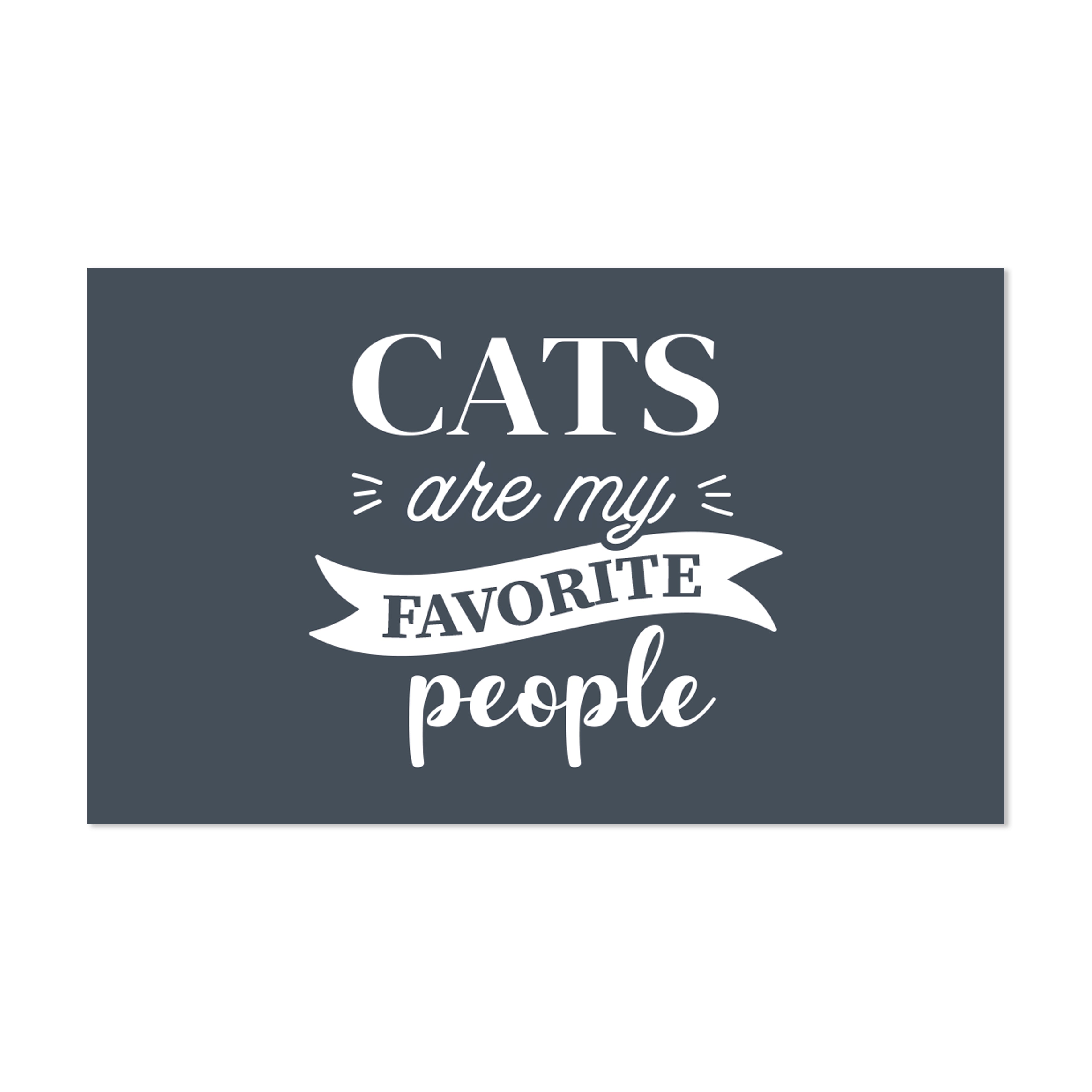 Tapis gamelle vinyle Cats