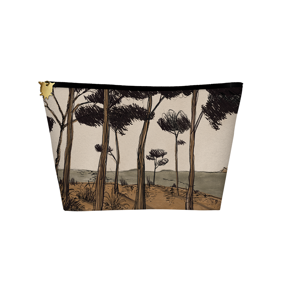 Pochette velours Daoura