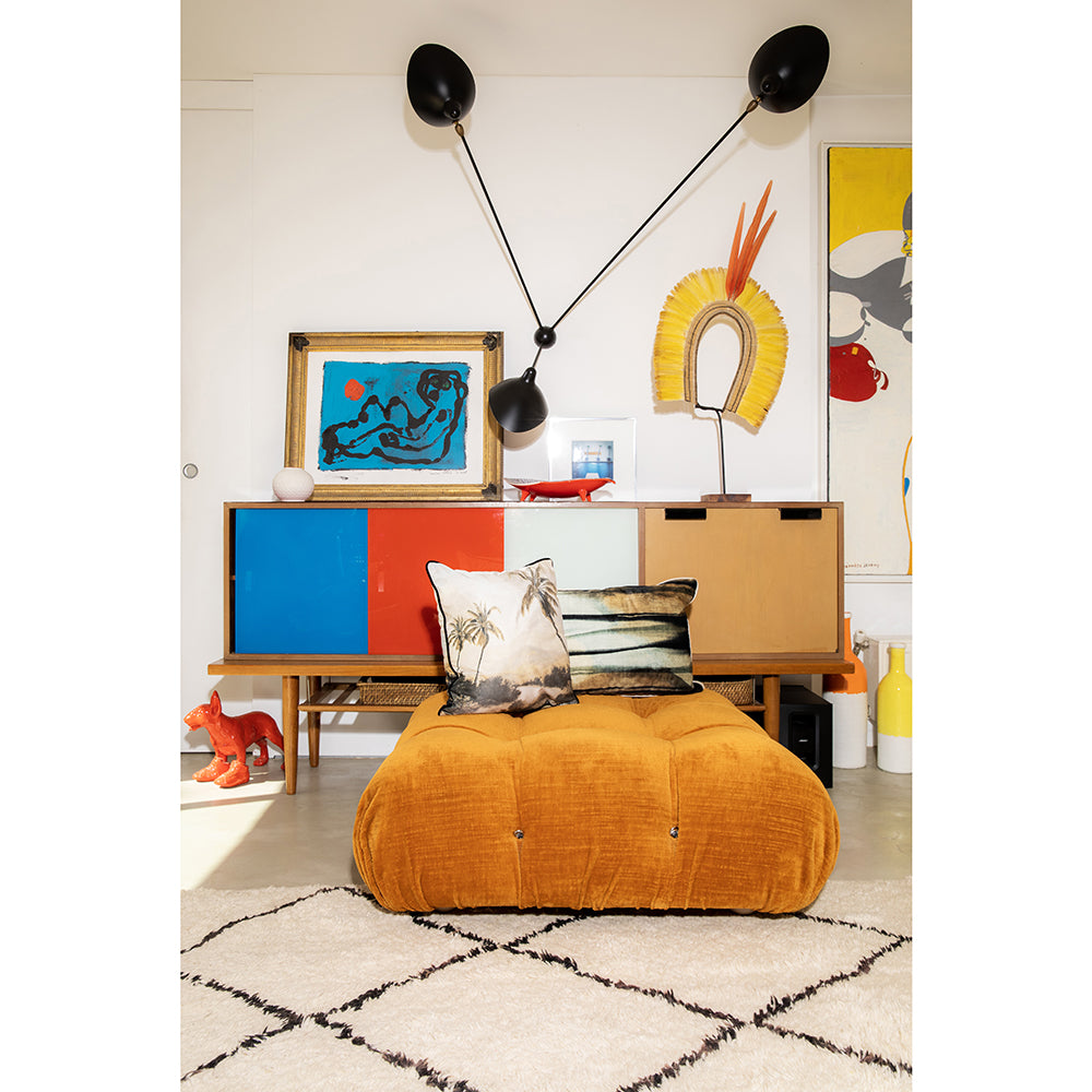 Almou velvet cushion