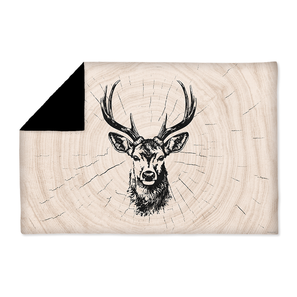 Gannett velvet blanket